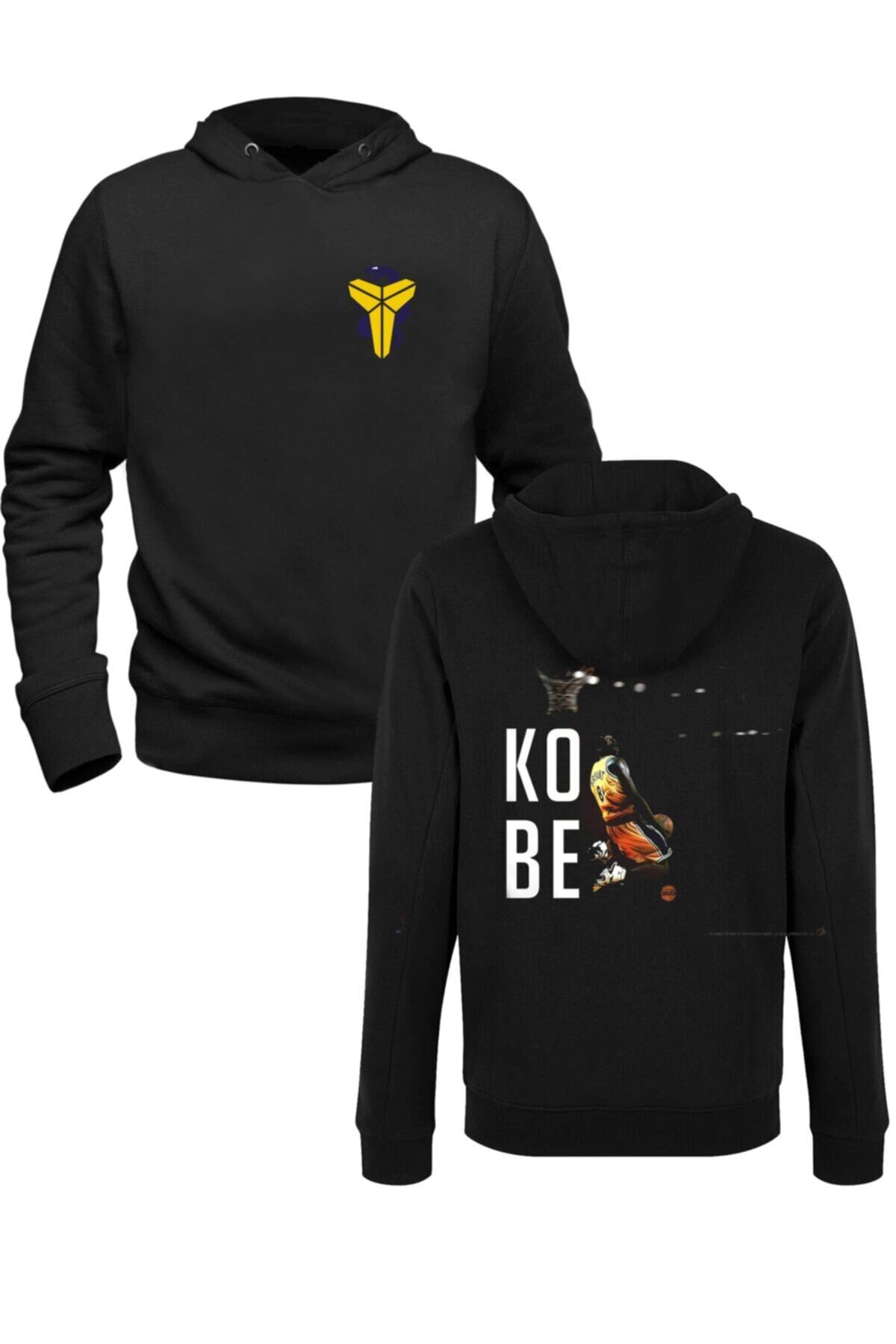 Alfa Tshirt Legendary Mamba Resimli Dijital Baskı Siyah Ön Arka Baskılı Sweatshirt