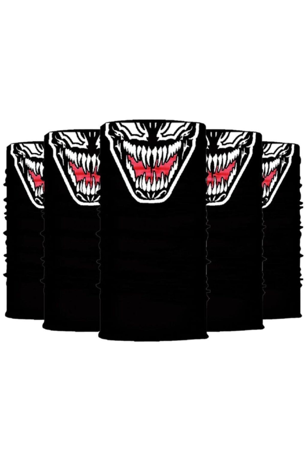 Knmaster Chipper Buff Bandana Boyunluk Maske Saç Bandı 5'li Paket