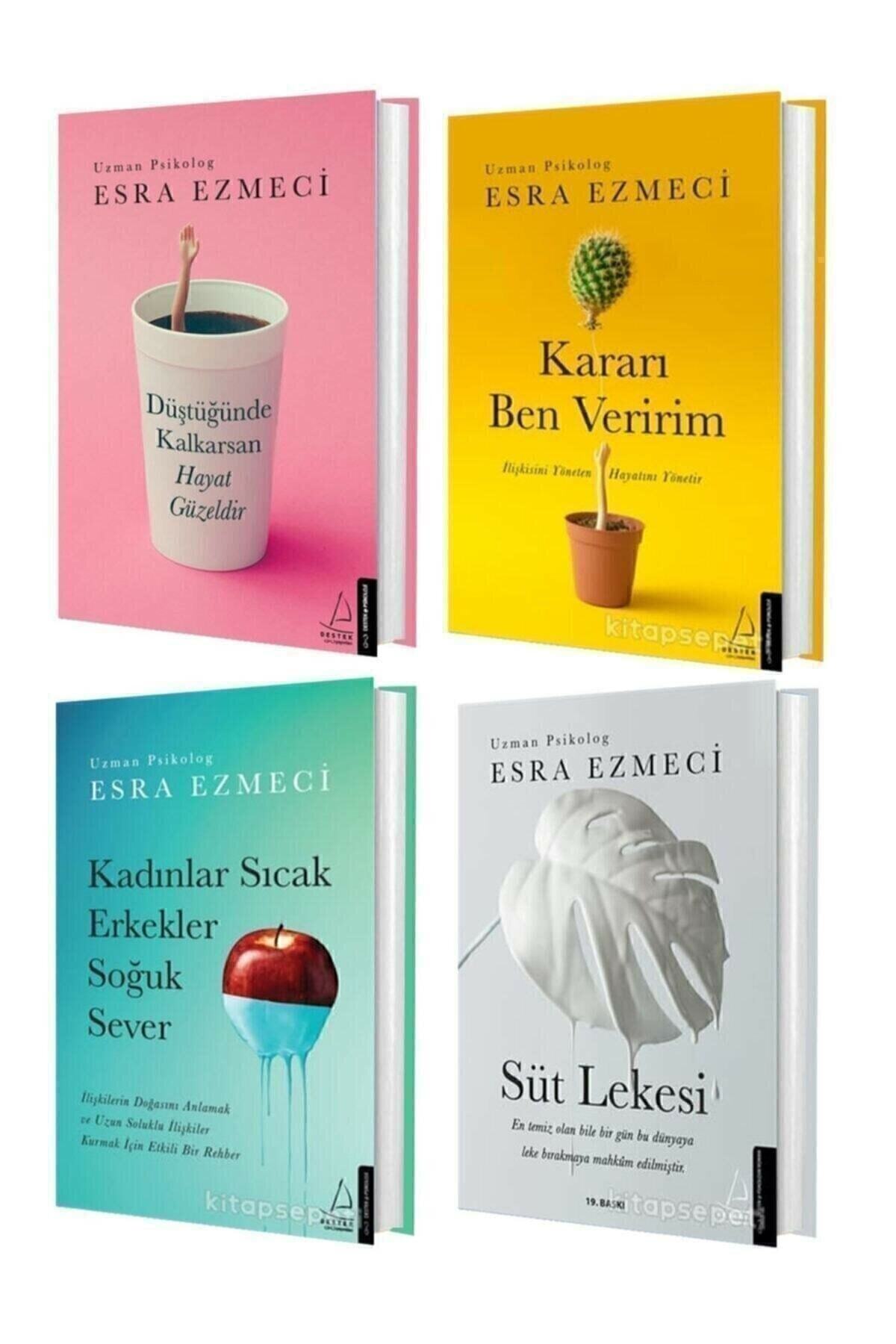 Destek Esra Ezmeci Set 4 Kiptap-kadınlar Sıcak-düştüğünde Kalkarsan-kararı Ben Veririm-süt Lekesi