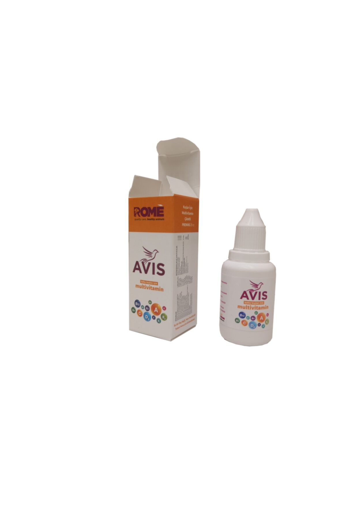 Rome Muhabbet Kuşu Için Avis Multivitamin 20 Ml