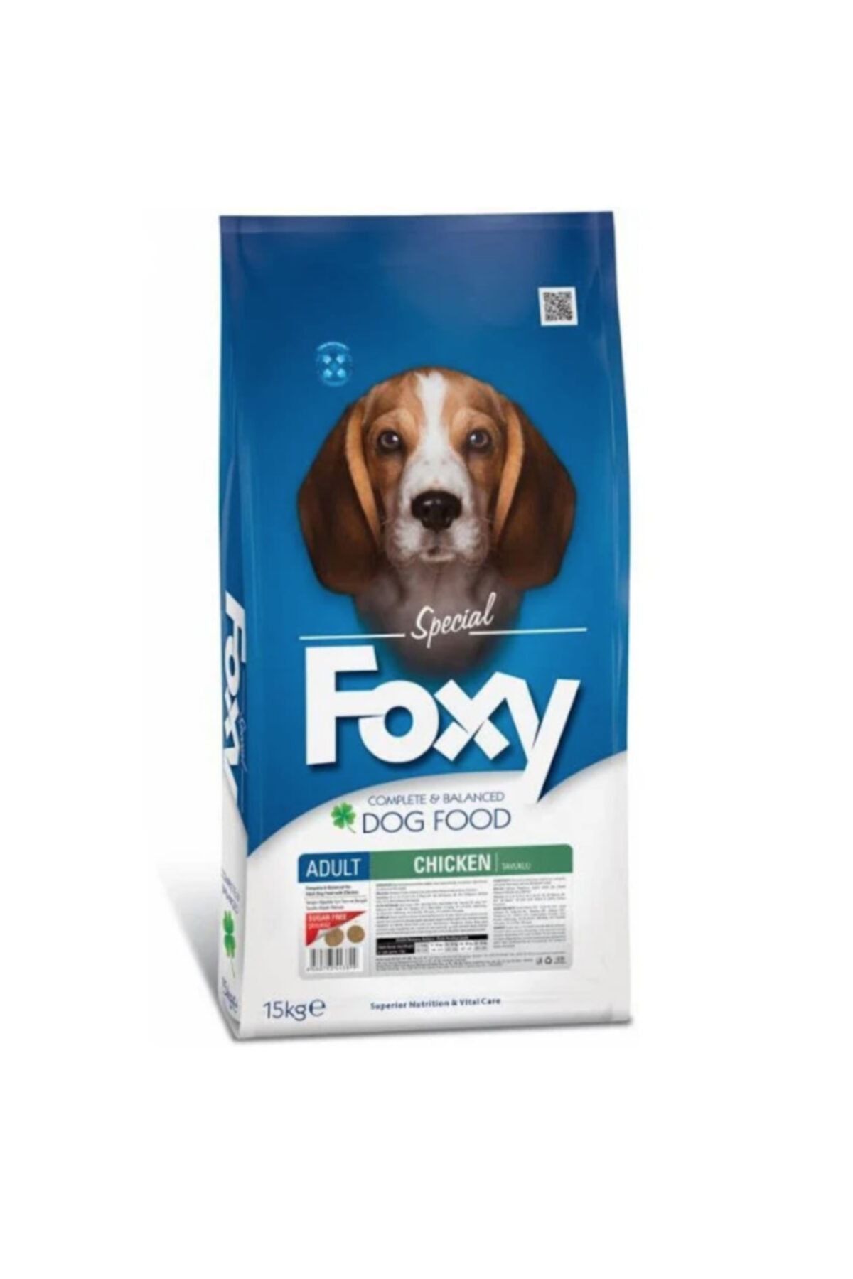Foxy Yetişkin Köpek Maması Tavuklu 15 kg