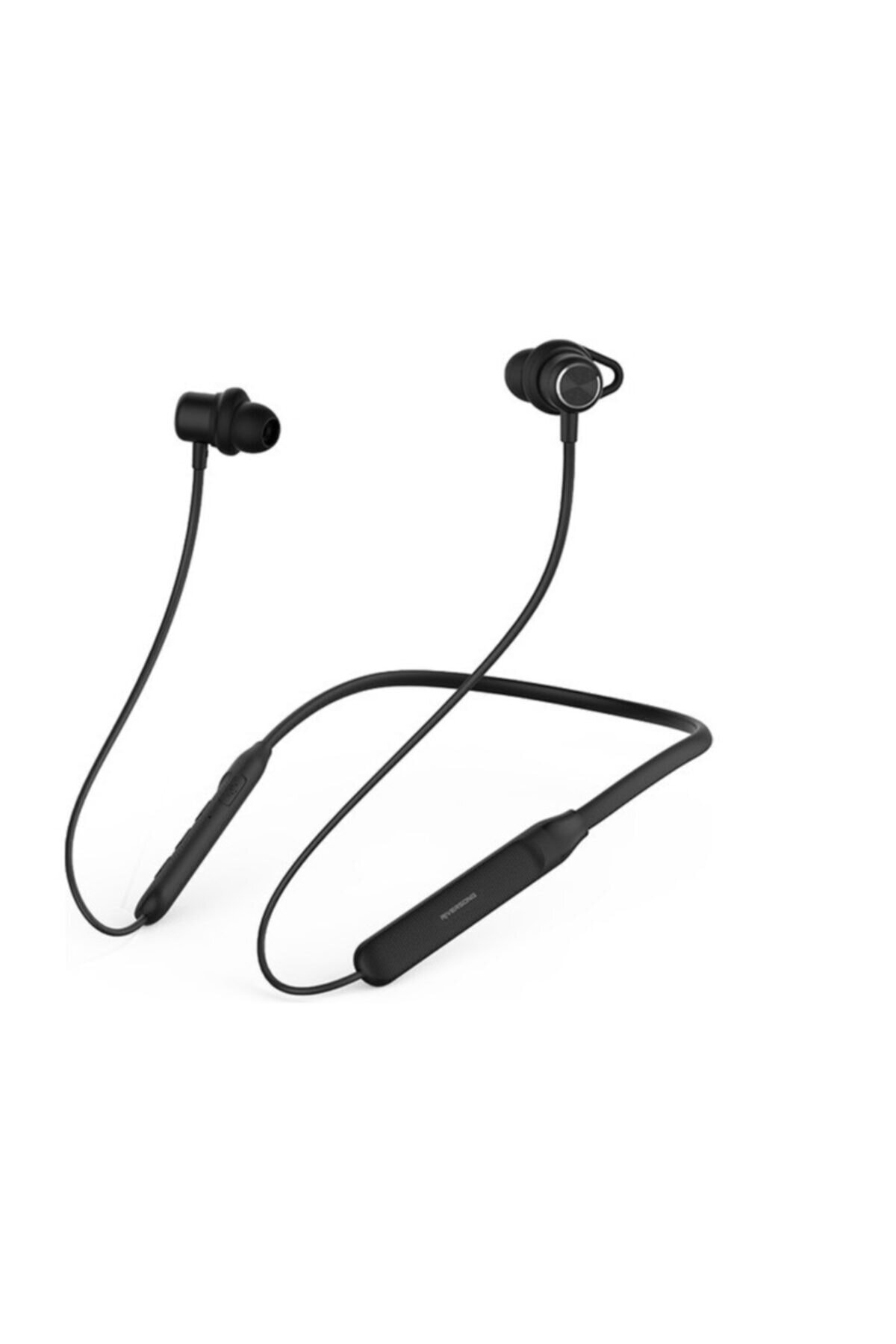 RİVERSONG Stream W Ea106 Uyumlu Manyetik Ipx4 Suya Karşı Güçlendirilmiş Kablosuz Bluetooth Kulaklık Siyah