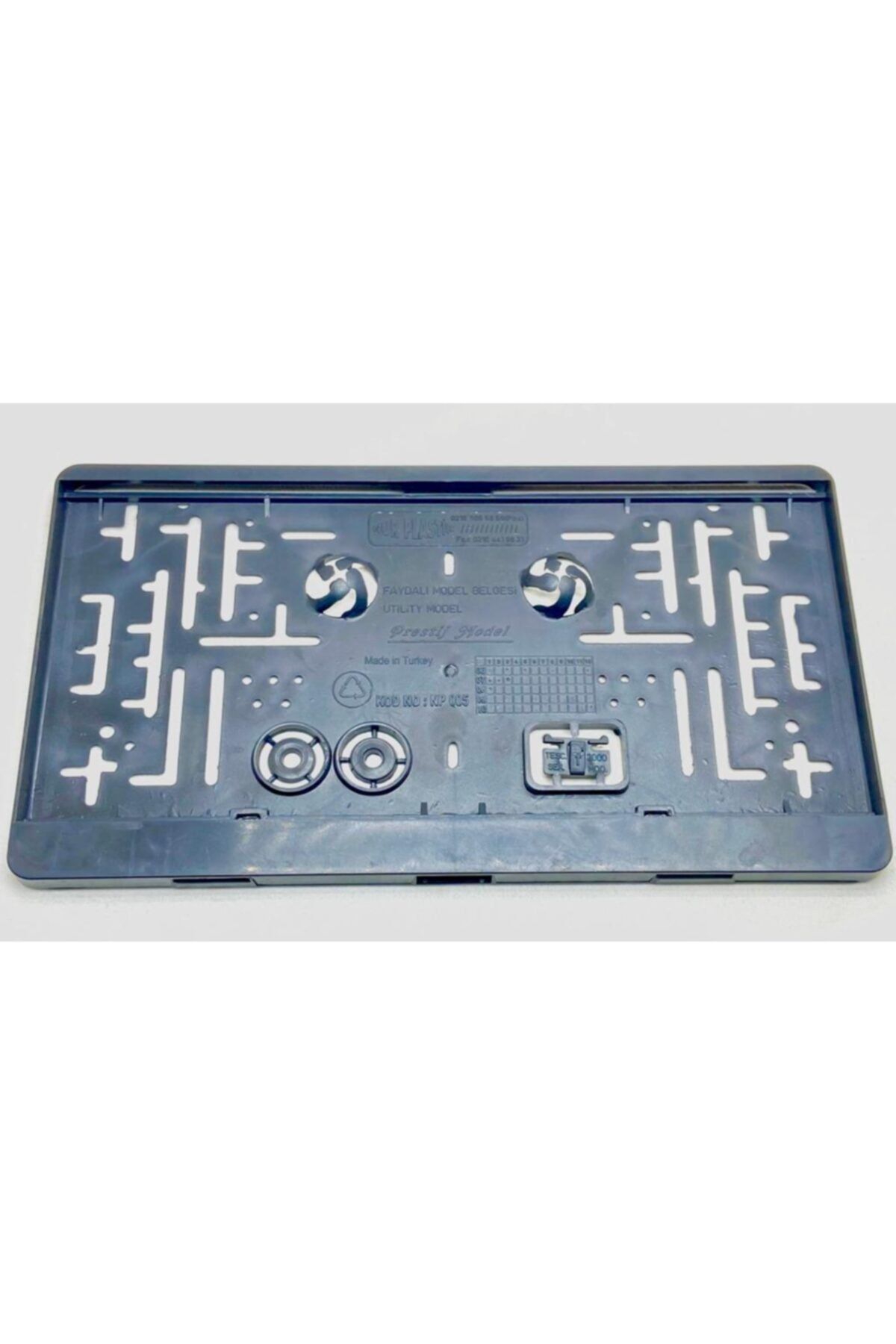Nur Plastik Kare Plakalık Çerçevesi (30cm X 15cm)(1 Adet)