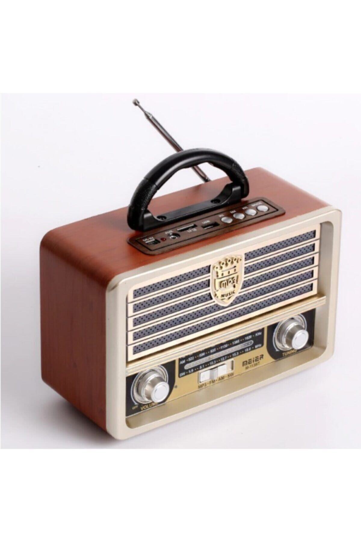TECHNOZ Eskitme Nostalji Tasarımlı Akıllı Bluetoothlu Speaker Radyo