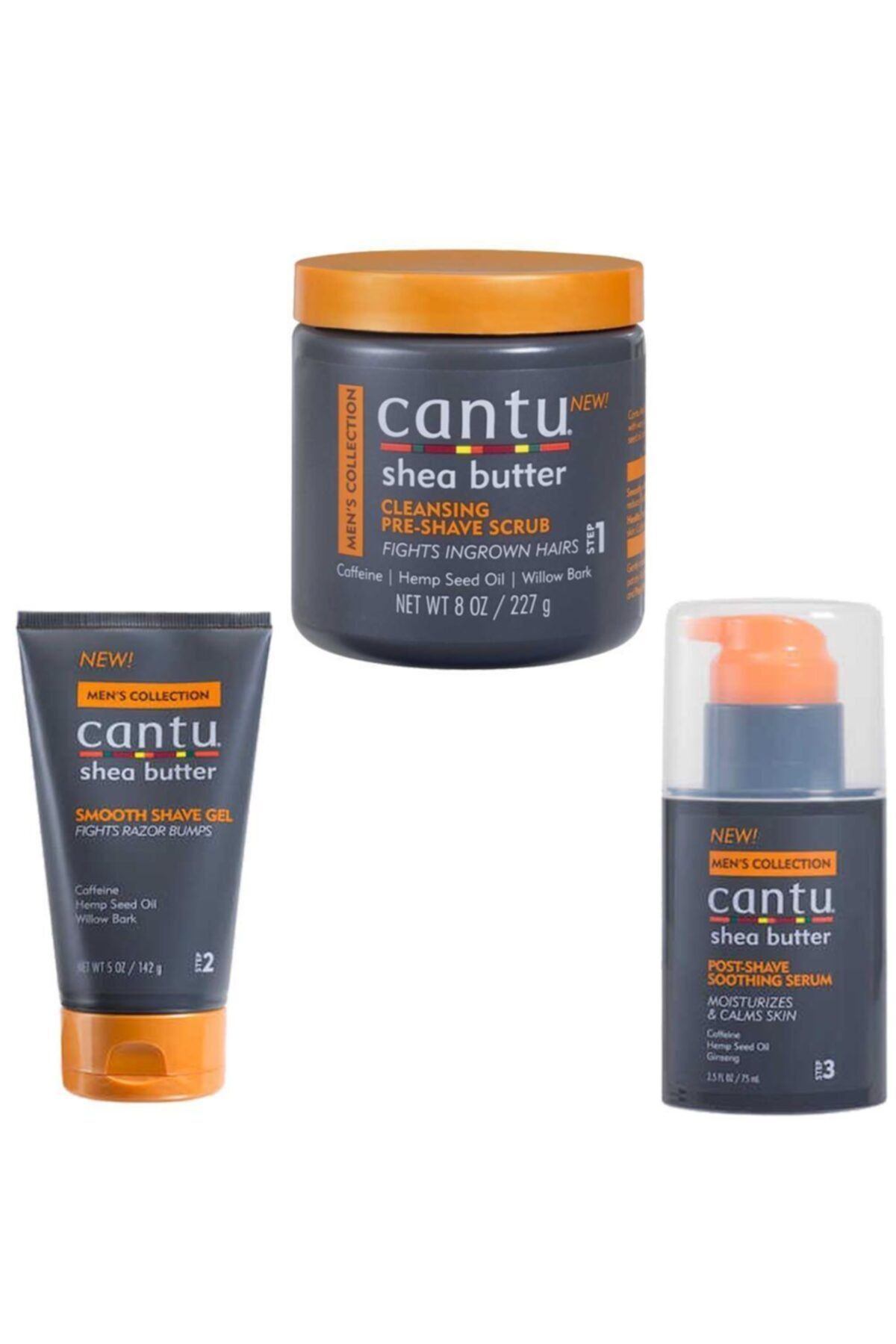 Cantu Erkekler Için Sakal Ve Yüz Bakım Seti