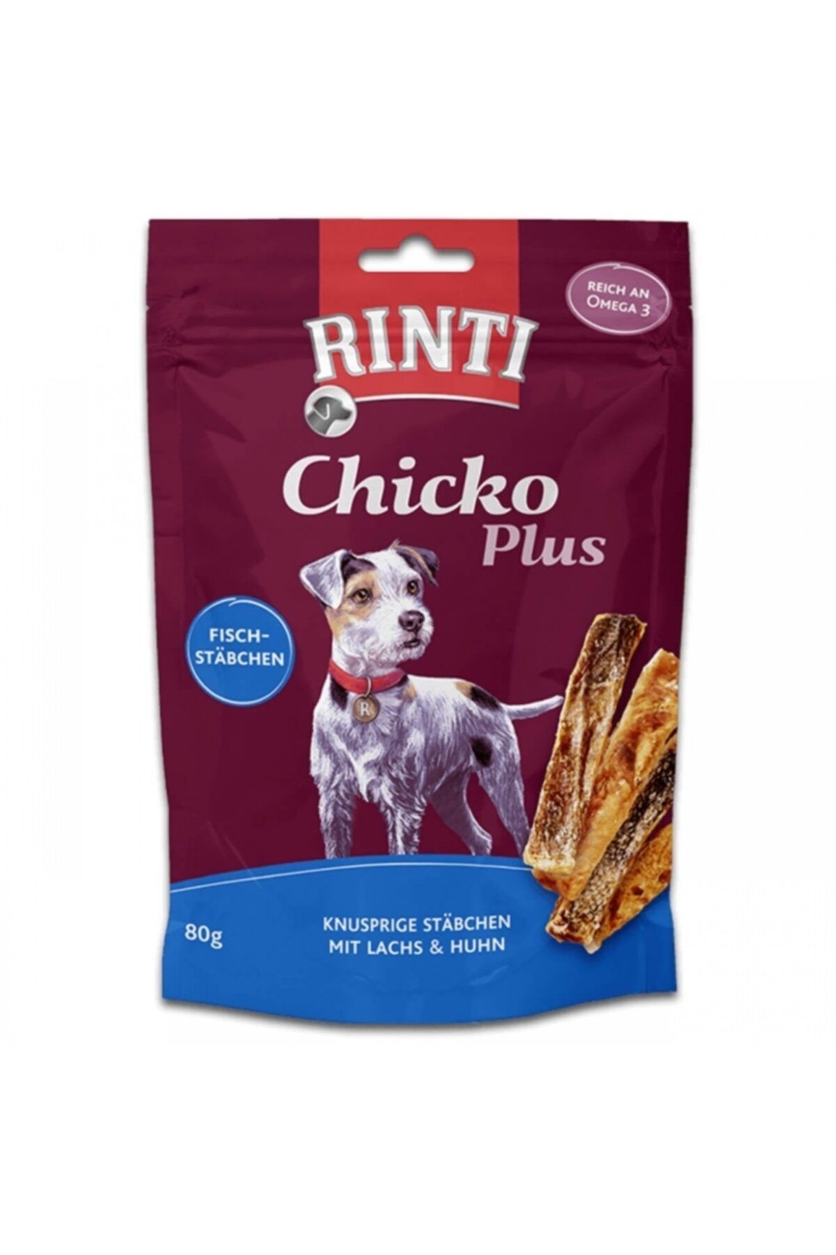 Rinti Chicko Plus Stick Balık Ve Tavuk Köpek Ödülü 80 G