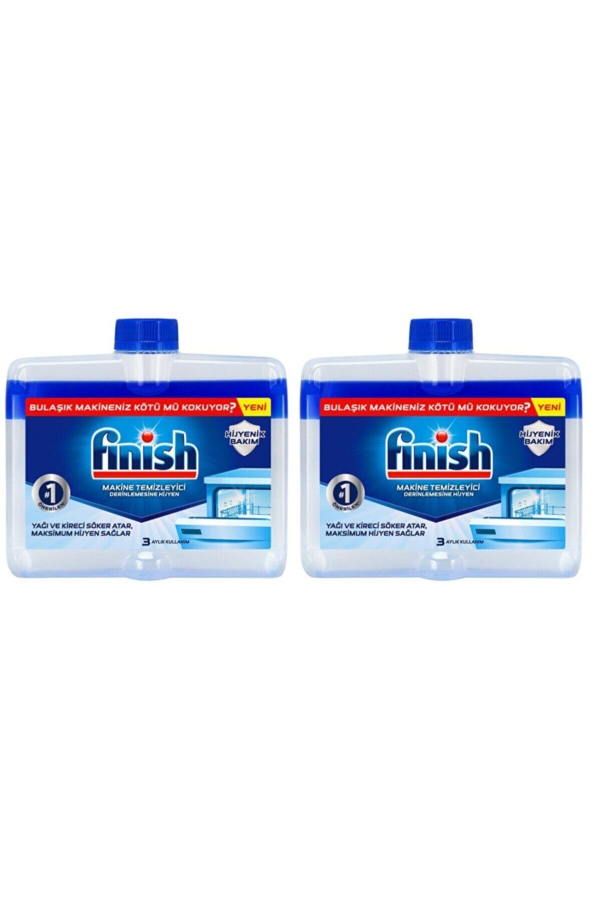 Finish Bulaşık Makinesi Temizleyici Sıvı 250 Ml X 2
