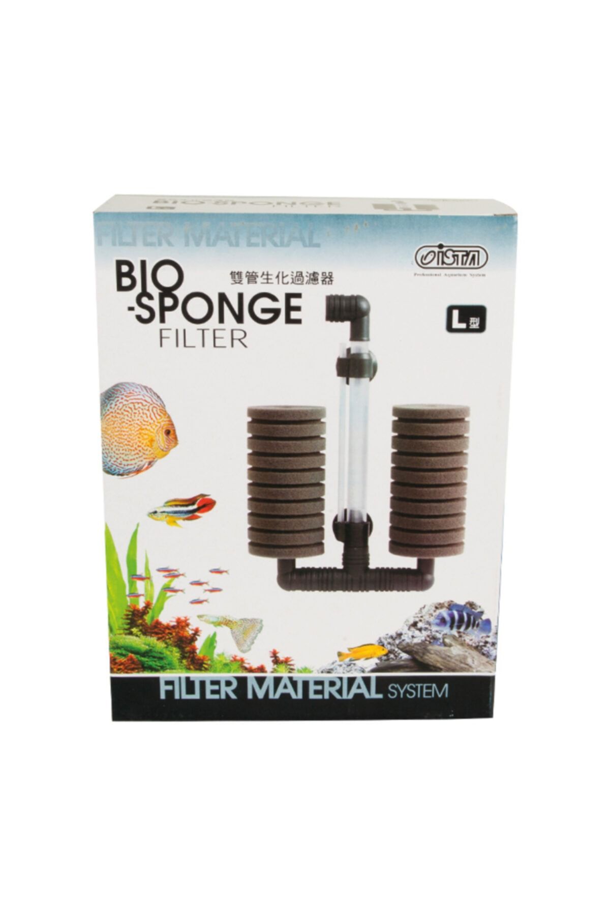 Ista Bio Sünger Çiftli Pipo Filtre Geniş