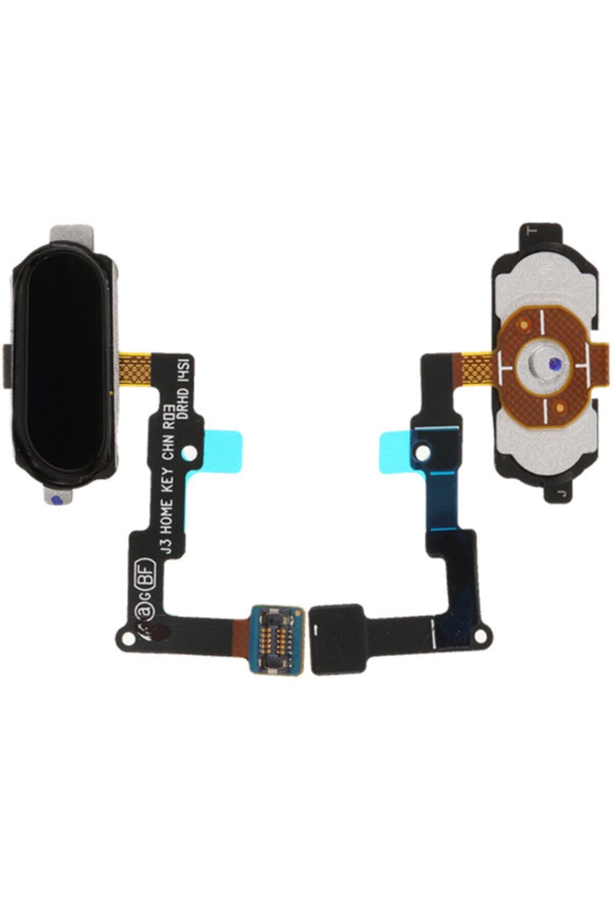 Ally Mobile Ally Galaxy J3 2017 J330 Home Tuşu Geri Tuşu Filmi-siyah