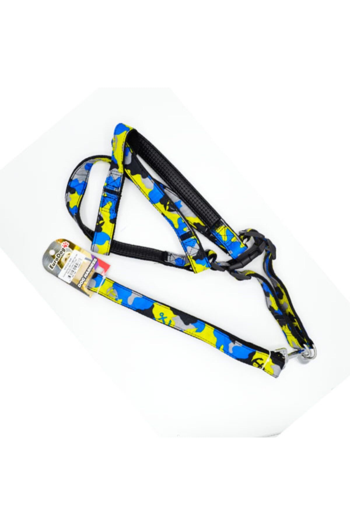 Durbuldum Eurodog Köp.uztm+göğüs Tas.sarı Kamuflj 25mm 120cm