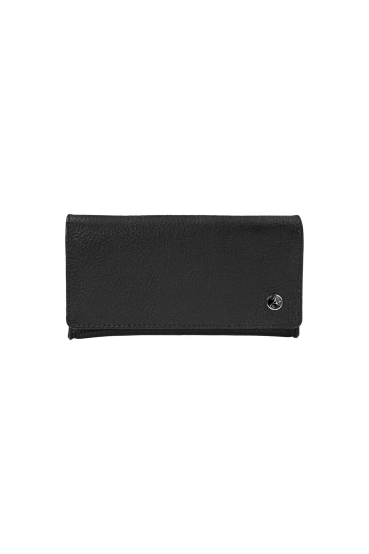 Rattray's Black Knight Tobacco Pouch 3 Siyah Deri Pipo Tütün Kesesi