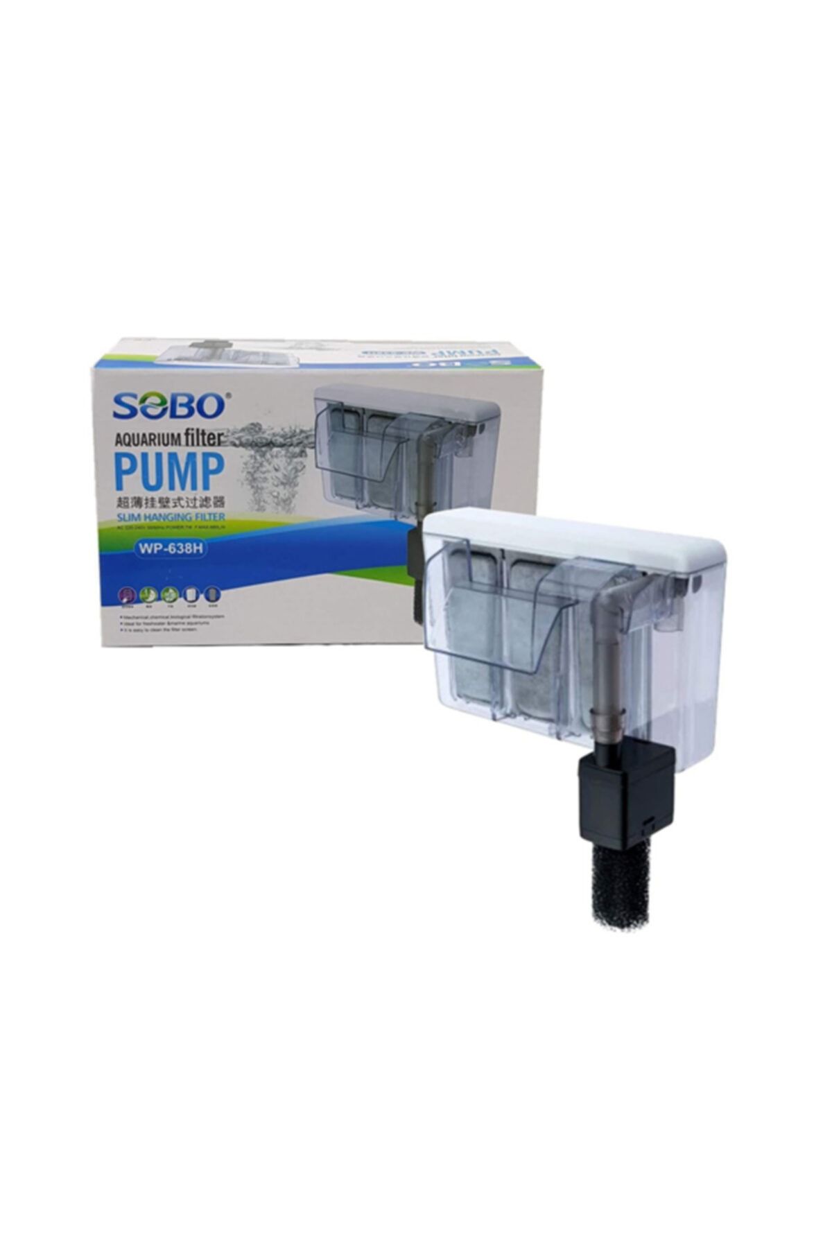 Durbuldum Sobo Mini Askı Filtre 400 Lth 6 W