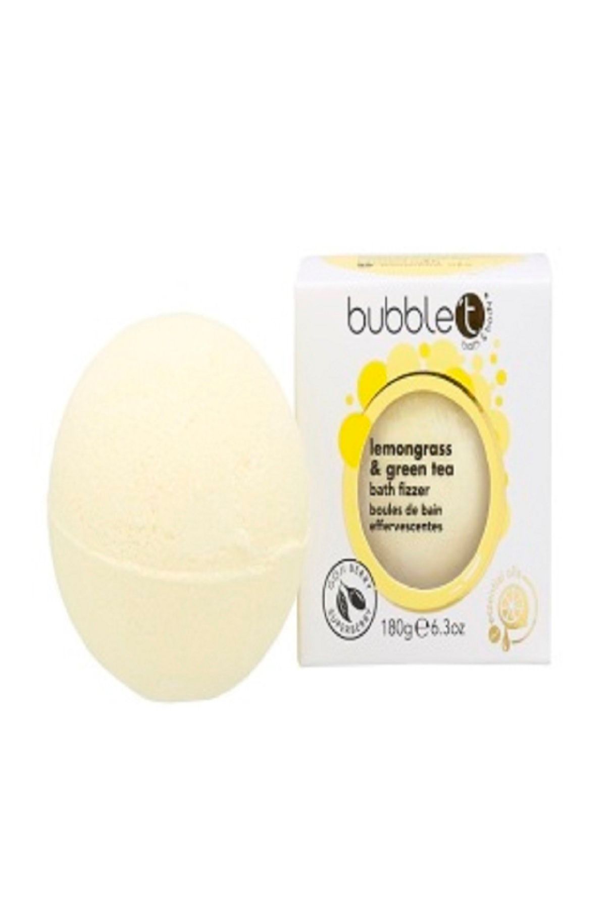 Bubble T Limon Kokulu & Yeşil Çaylı Banyo Topu (180G)