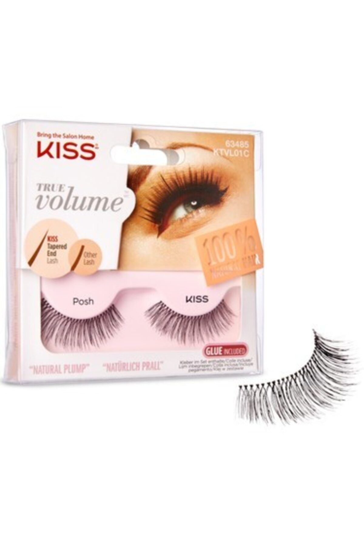 Kiss True Volume Eyelash - Posh
