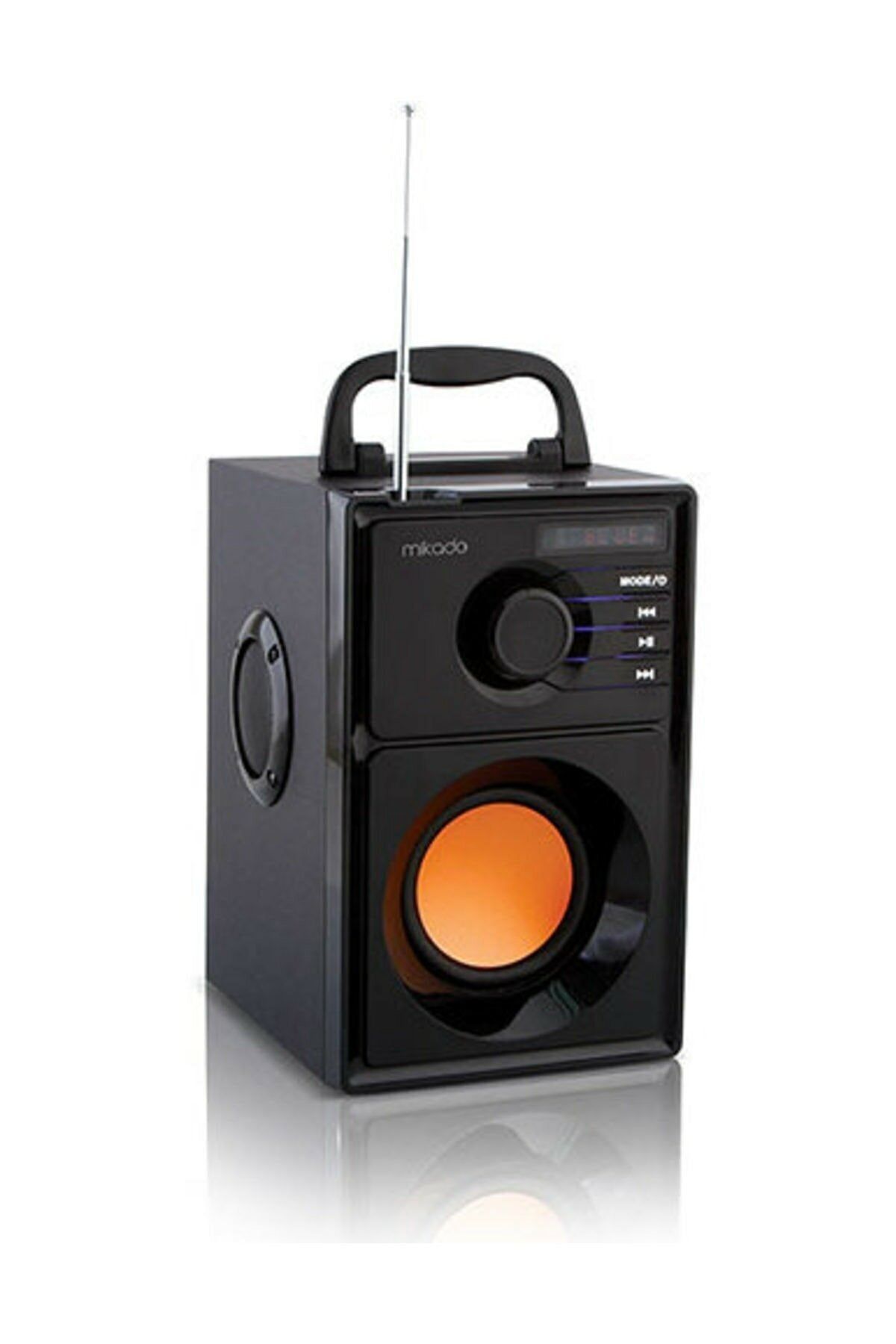 35likplakevi Mikado Md-10b 5w+2.5w*2 Usb + Mcsd+fm Destekli Bluetooth Speaker