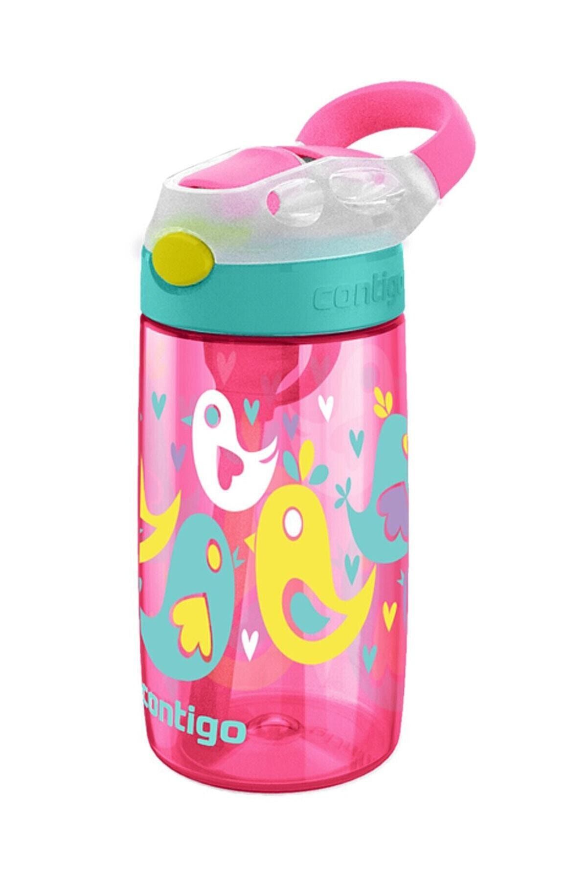 Contigo Gizmo Flip 420 ml Aşk Kuşları Matara 1000-0457 /