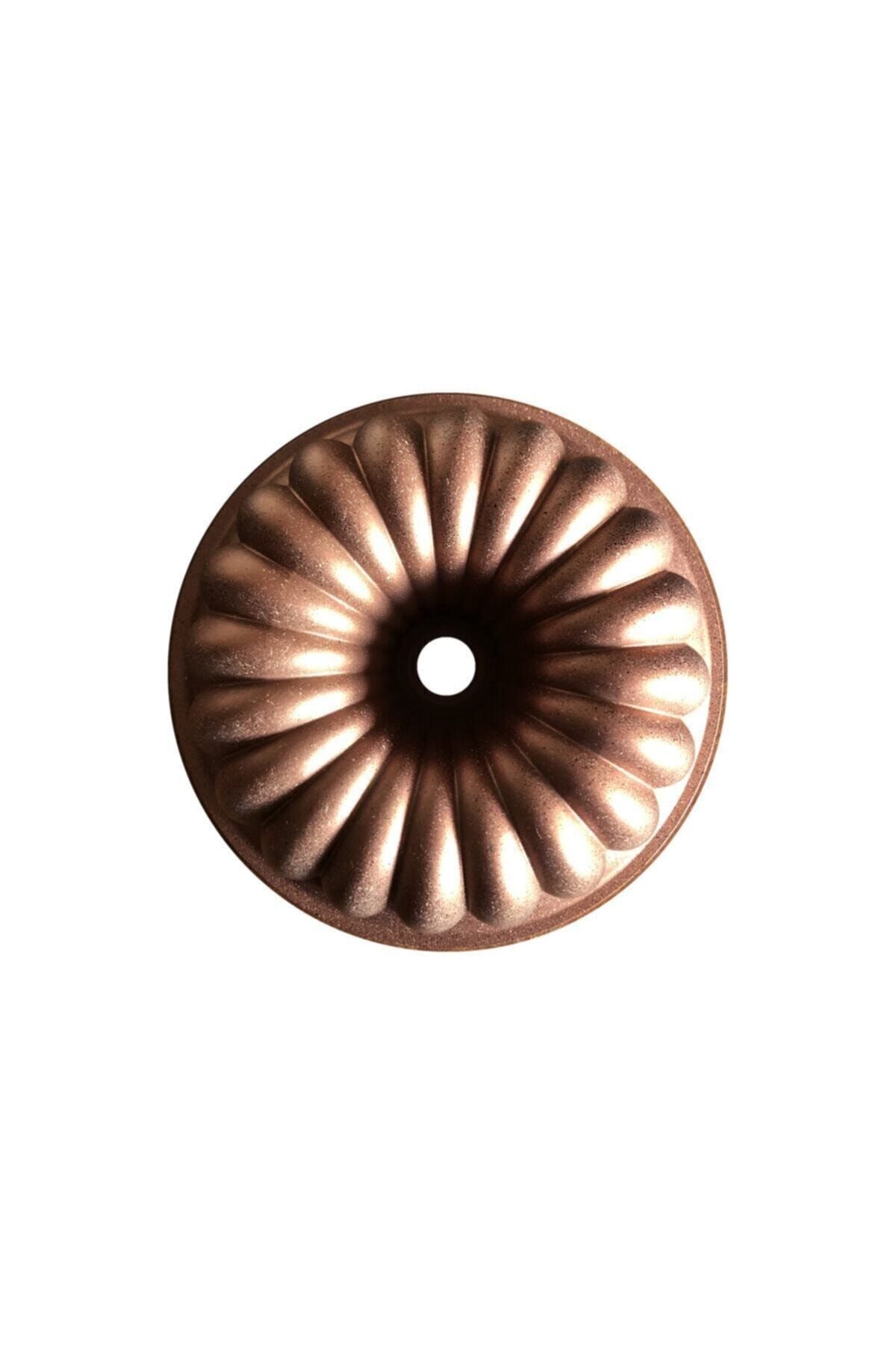 ThermoAD Granit Sık Dilimli Kek Kalıbı Rose Gold