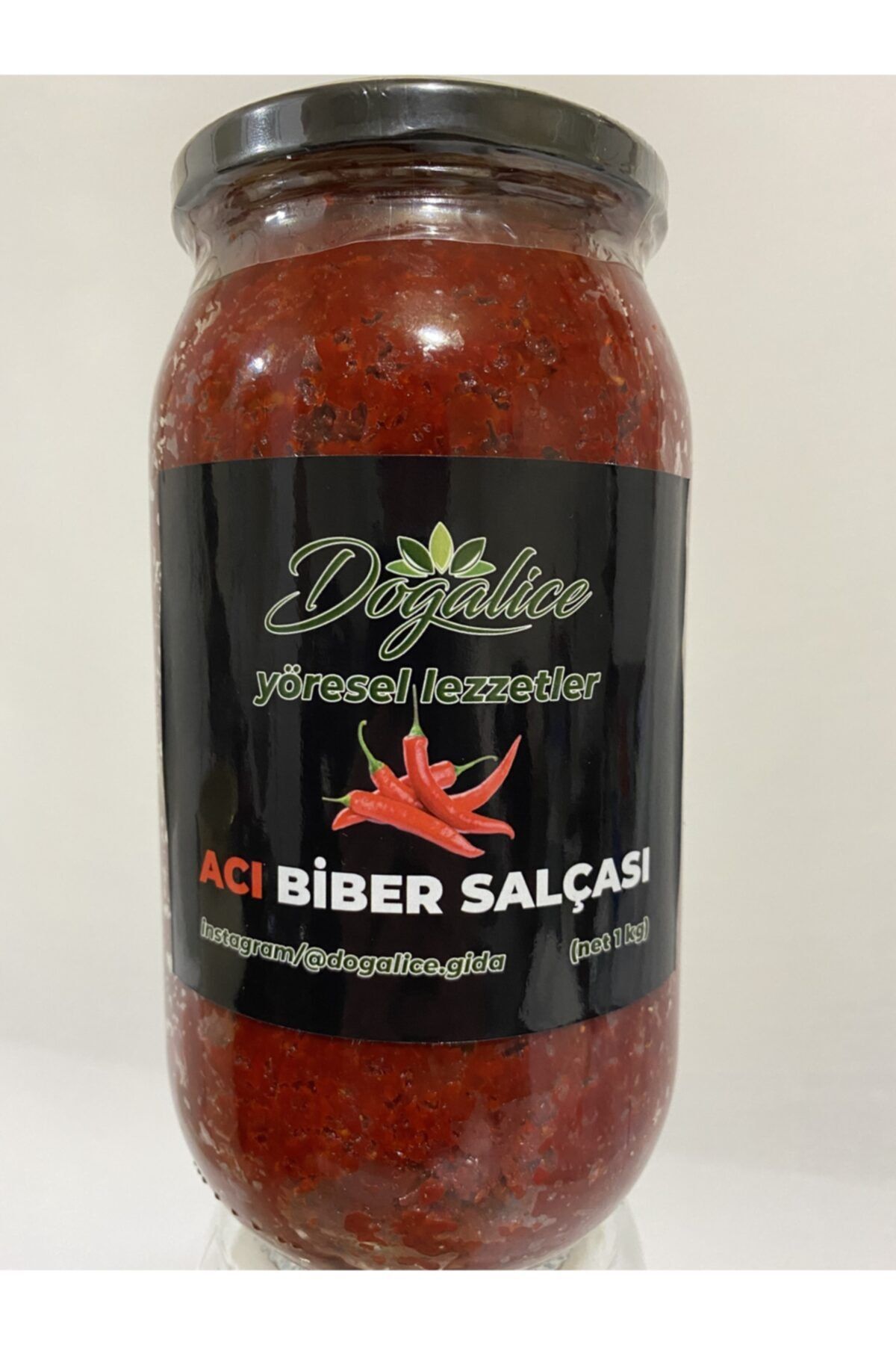 Doğaliçe Yöresel Acı Biber Salçası 1kg