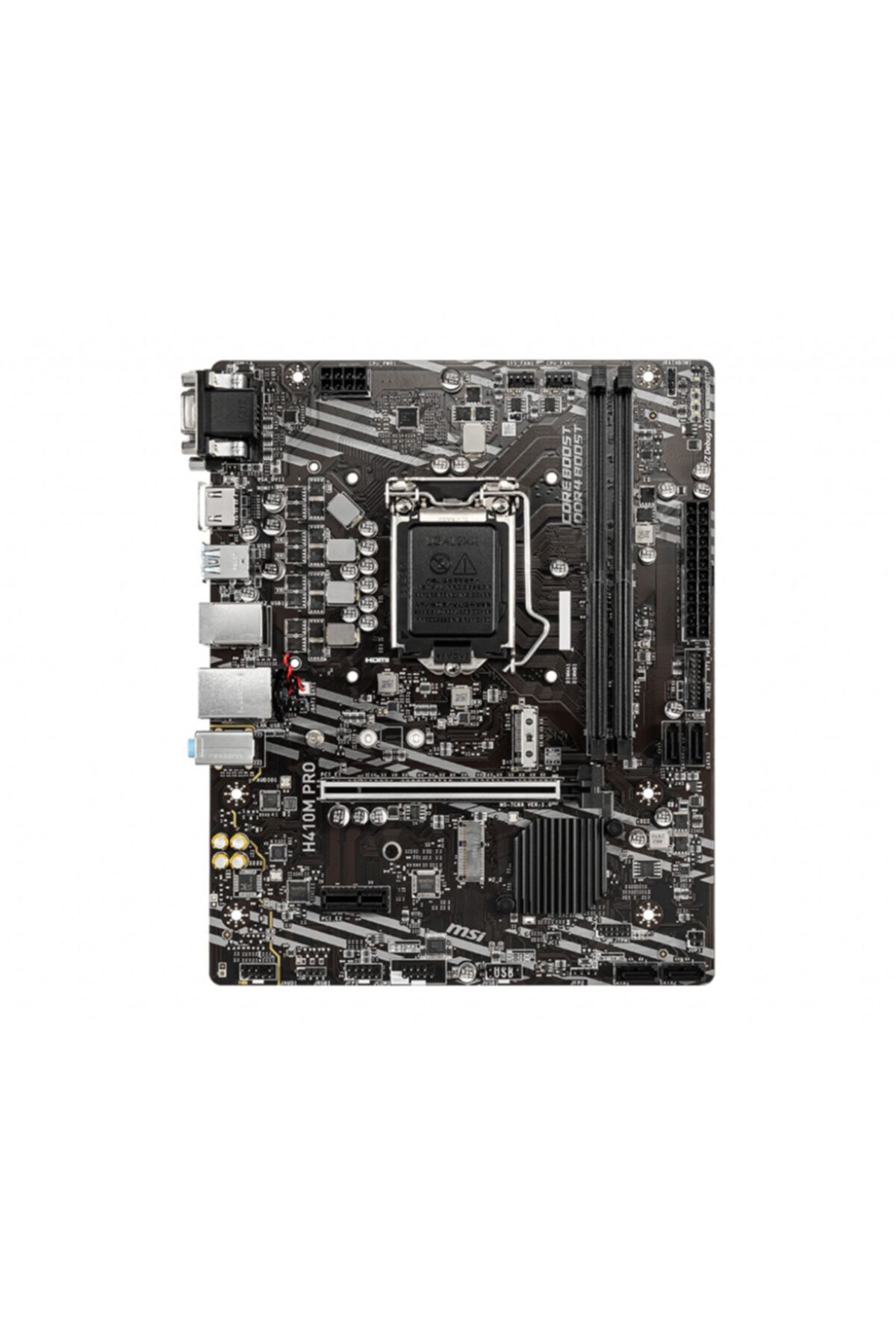 MSI H410m Pro 2933mhz Ddr4 Hdmı Vga 1200p