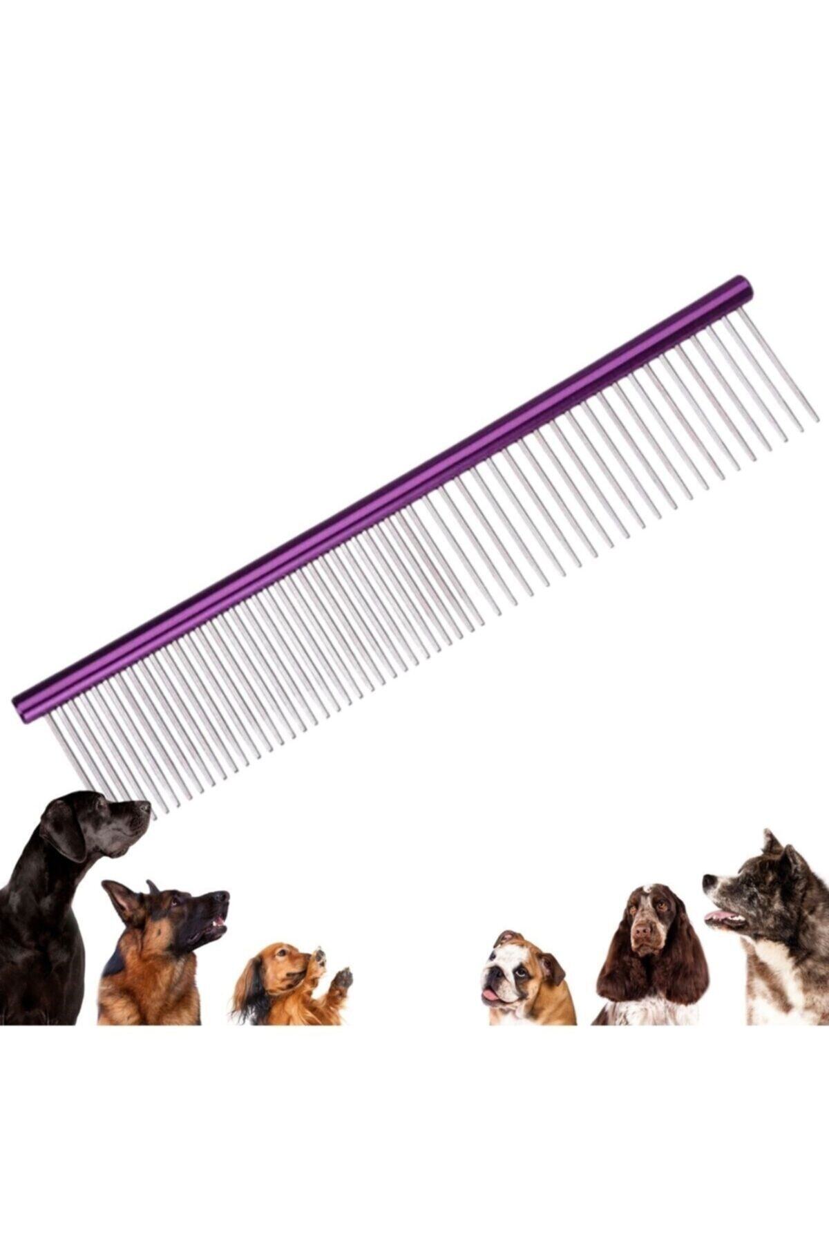 Durbuldum Metal Köpek Tarağı - Renkli Pire Tarağı