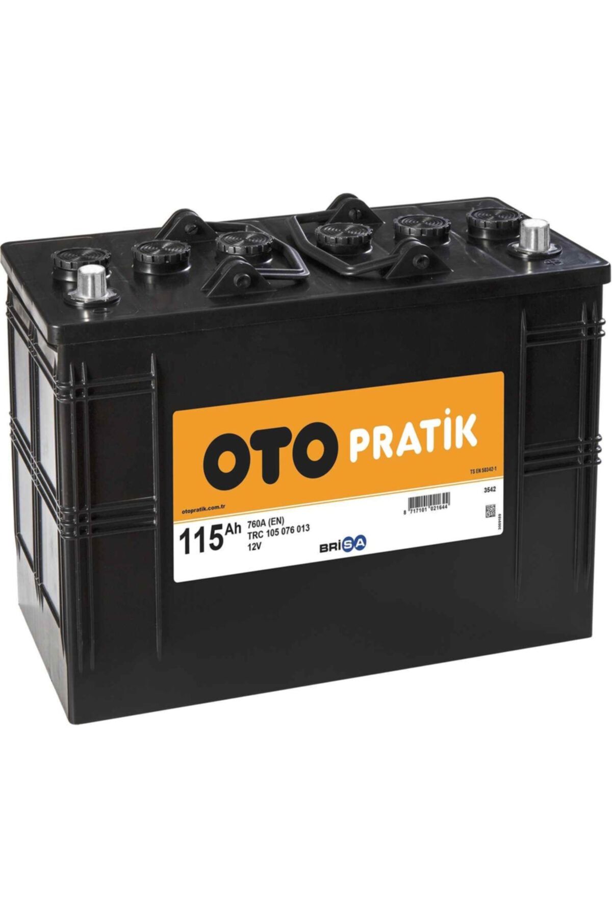 Otopratik 115 Amper Traktör Akü 12v 115 Ah Traktör Akü