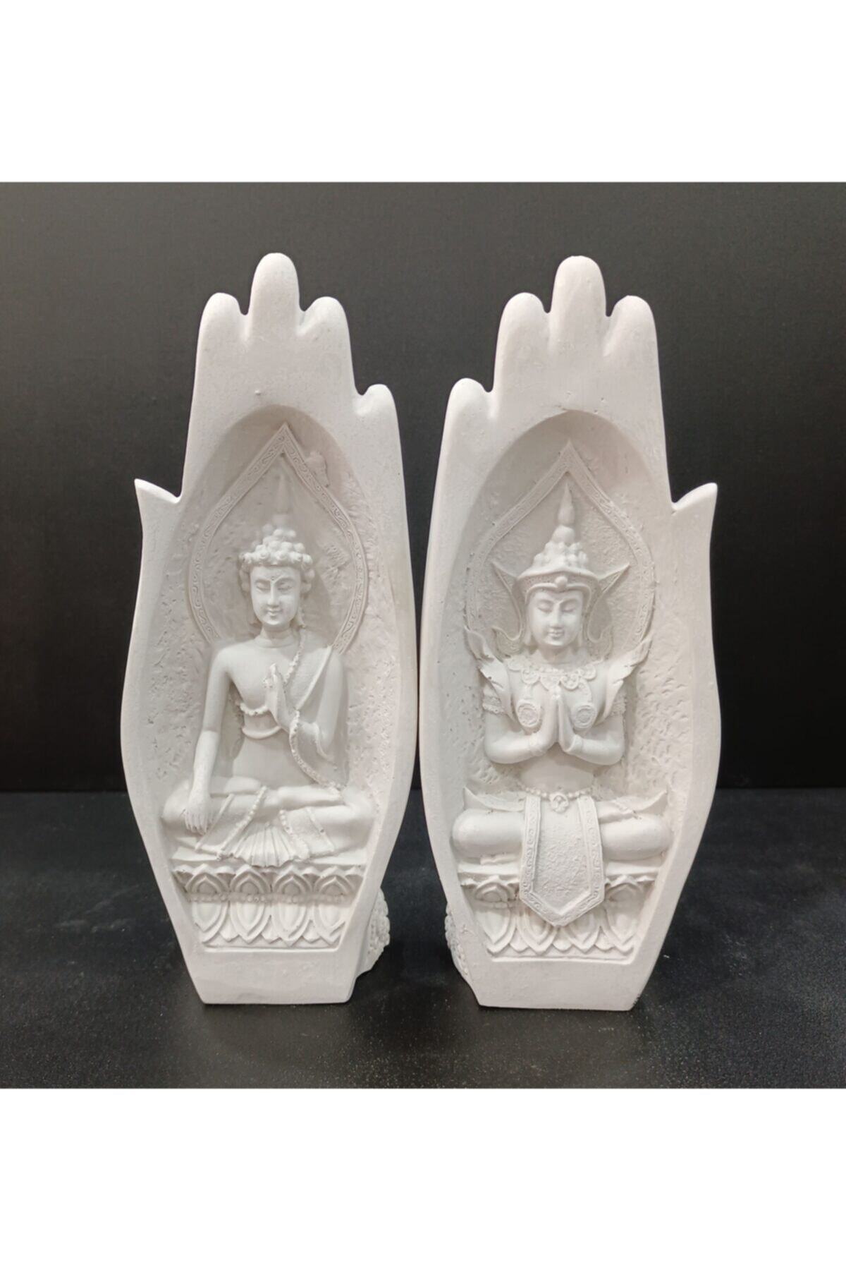 karakoy hobby Namaste Elleri Açılan Polyester Biblo