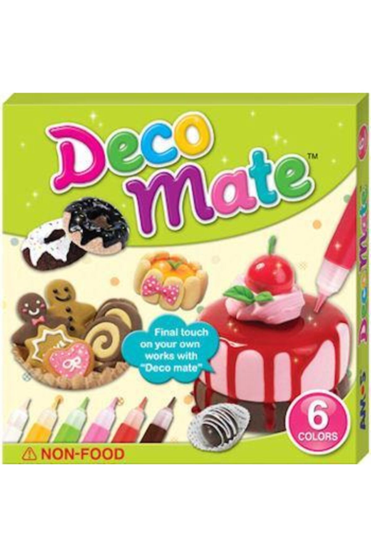 Amos Deco Mate Model Pasta Süsleme Jölesi 6 Renk