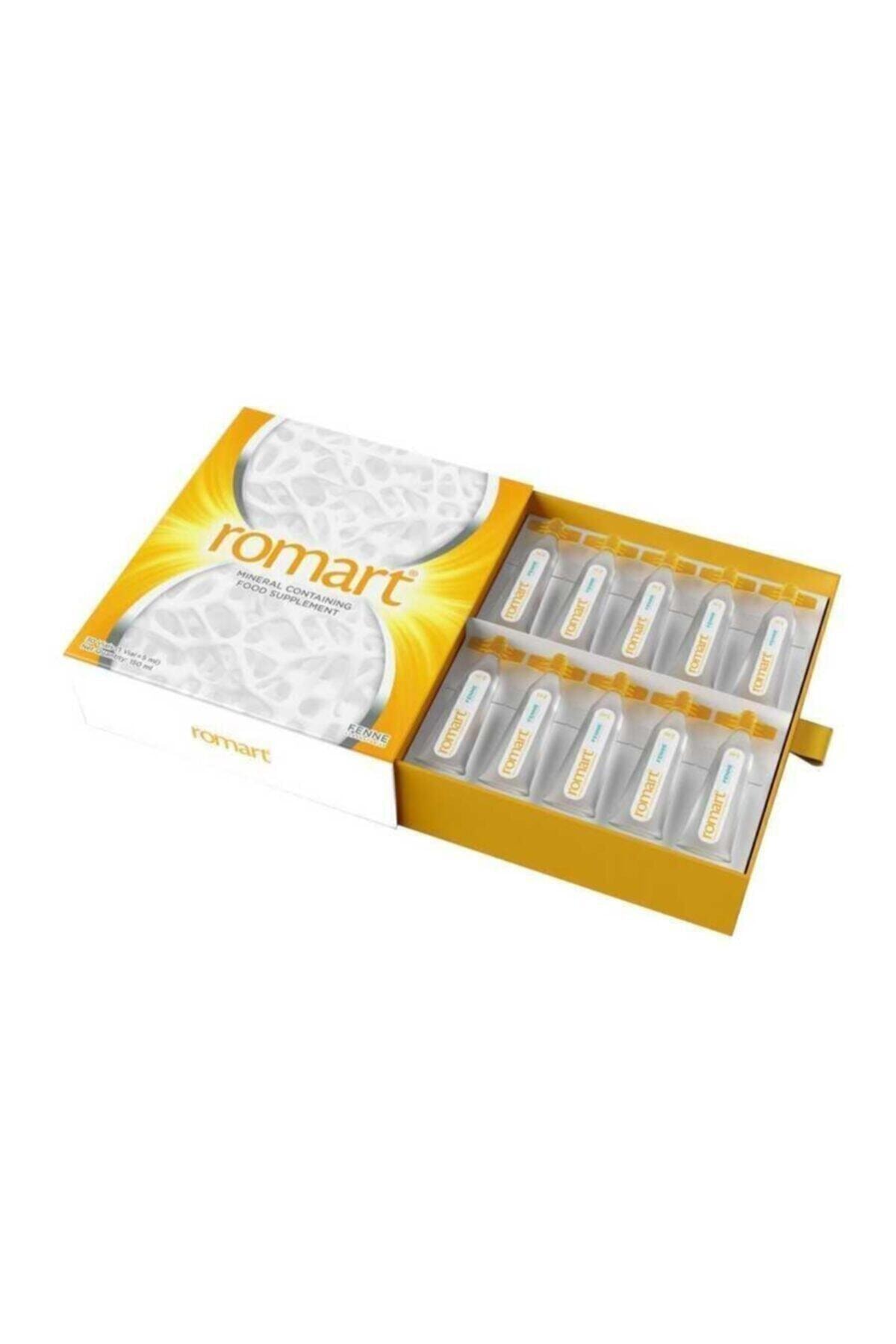 Romart Mineral Gıda Takviyesi 30 Vials- 5 ml