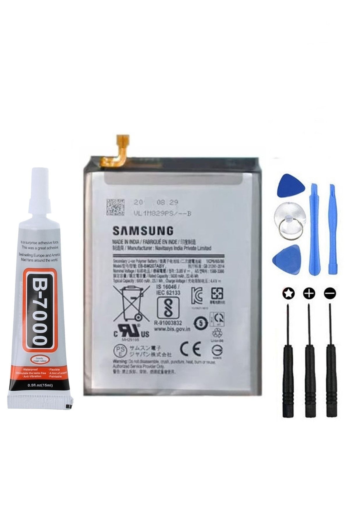 TURANTECH Tam Orjinal Samsung Galaxy M30s M307f Eb-bm207aby Pil Batarya Yeni Tarihli Garantili Ürün