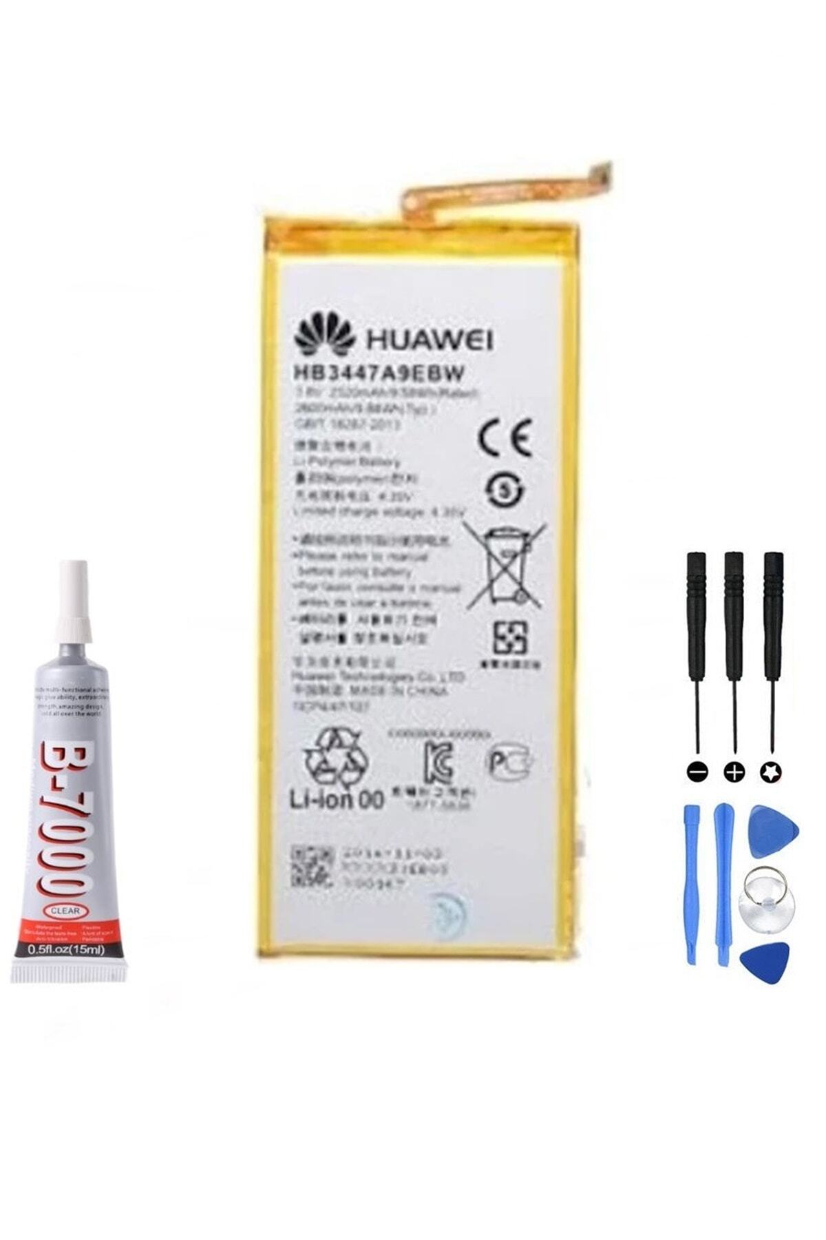 TURANTECH Tam Orjinal Huaweı Ascend P8 Gra-l09 Pil Batarya Hb3447a9ebw 2600 Mah Yeni Tarihli Garantili Ürün