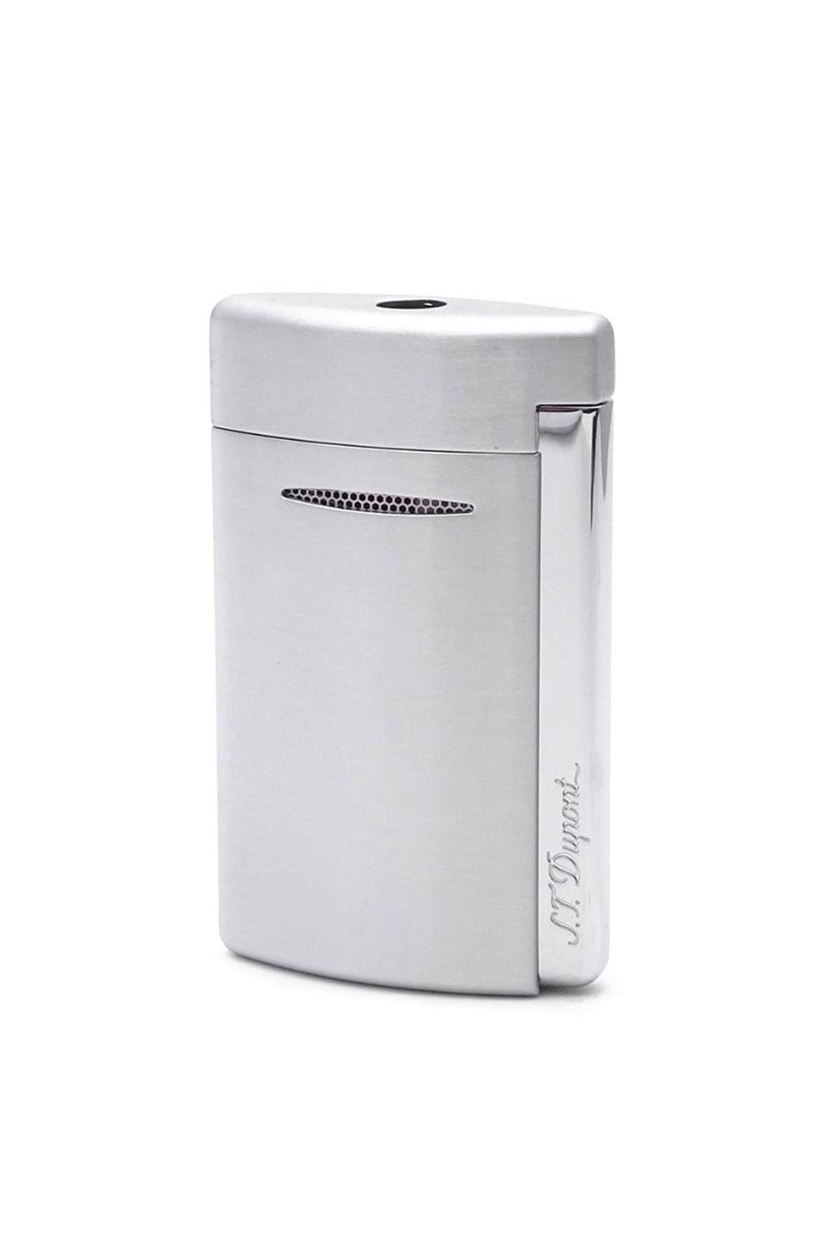S.T. Dupont Minijet Brushed Chrome Çakmak 10807