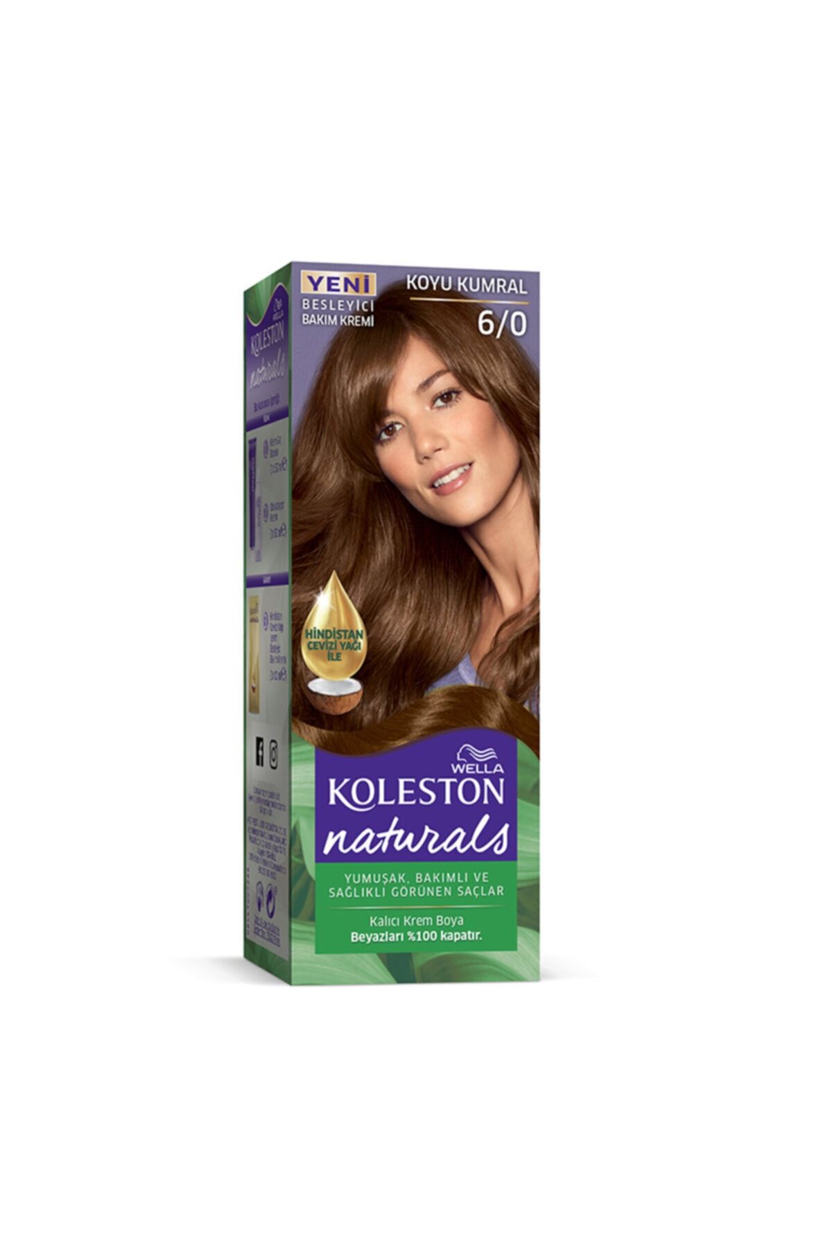 Koleston Naturals Saç Boyası 6/0 Koyu Kumral