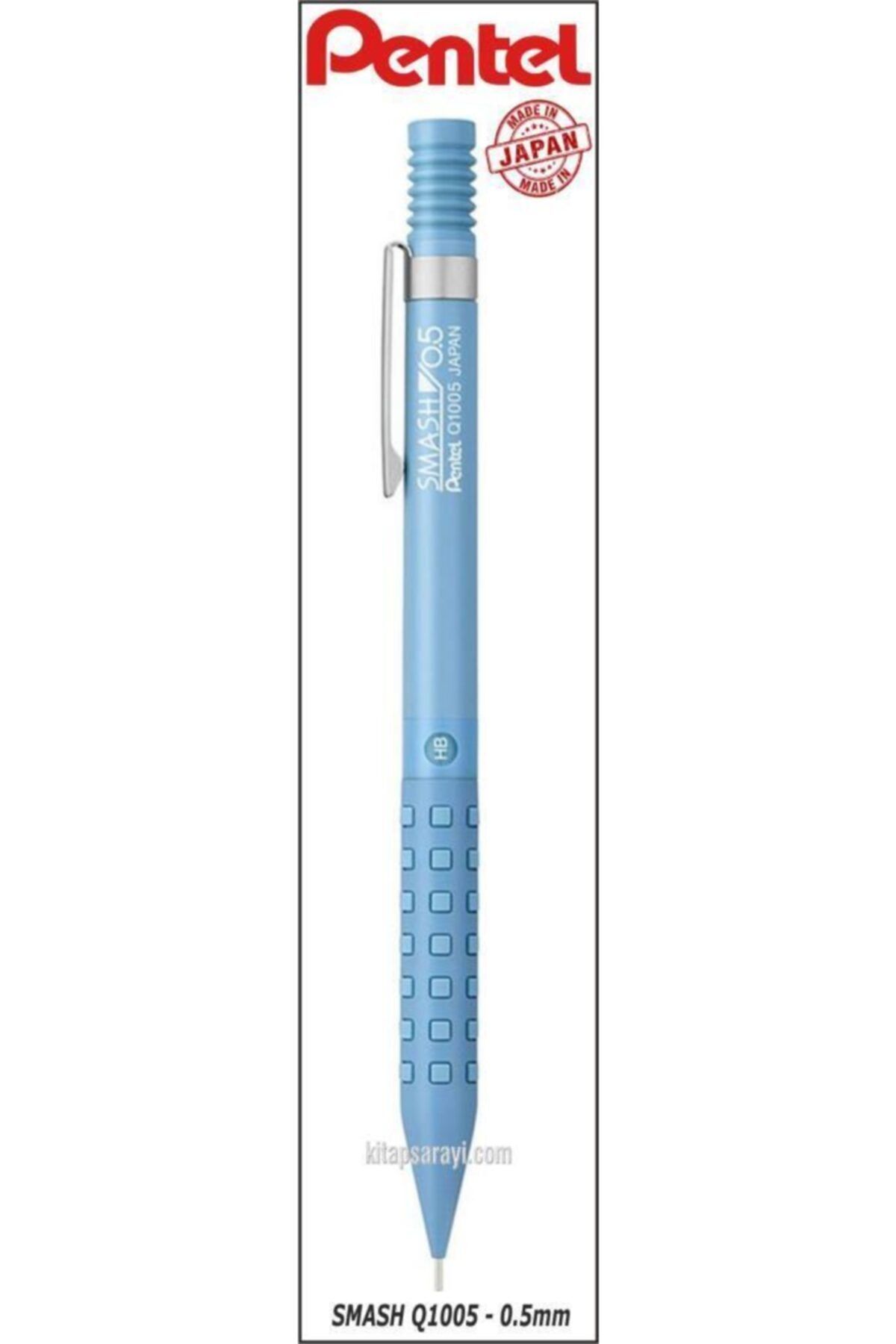 Pentel Smash Q1005 0.5 Mm Versatil Kalem Mavi