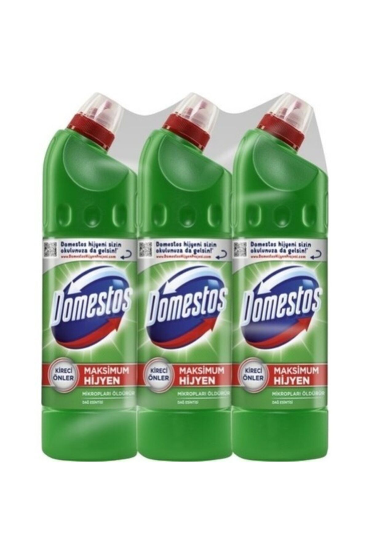 Domestos Yoğun Kıvamlı Çamaşır Suyu Dağ Esintisi 750 ml X 3