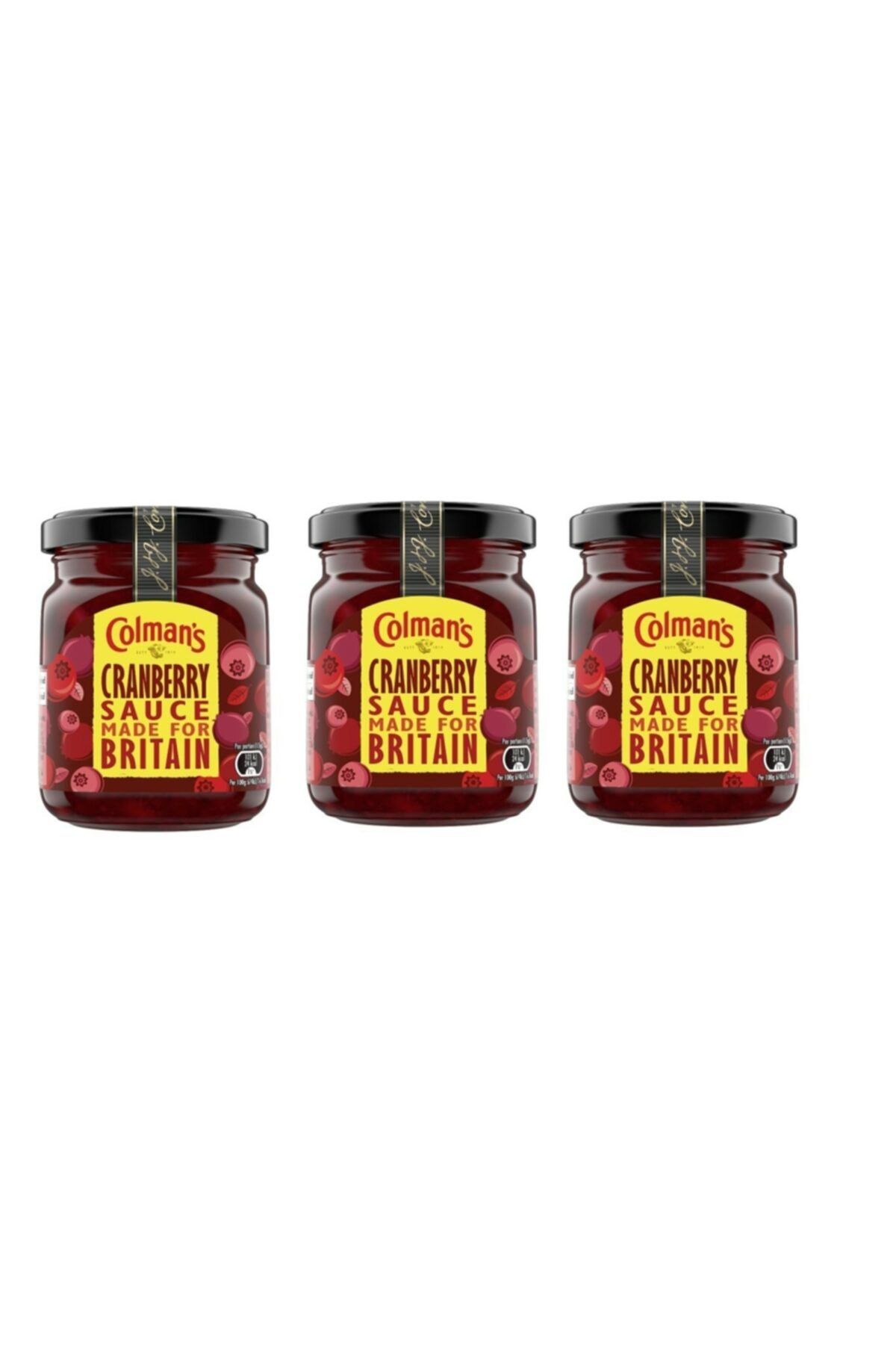 Colman's Cranberry (kızılcık) Sos 165 Gr X 3 Adet