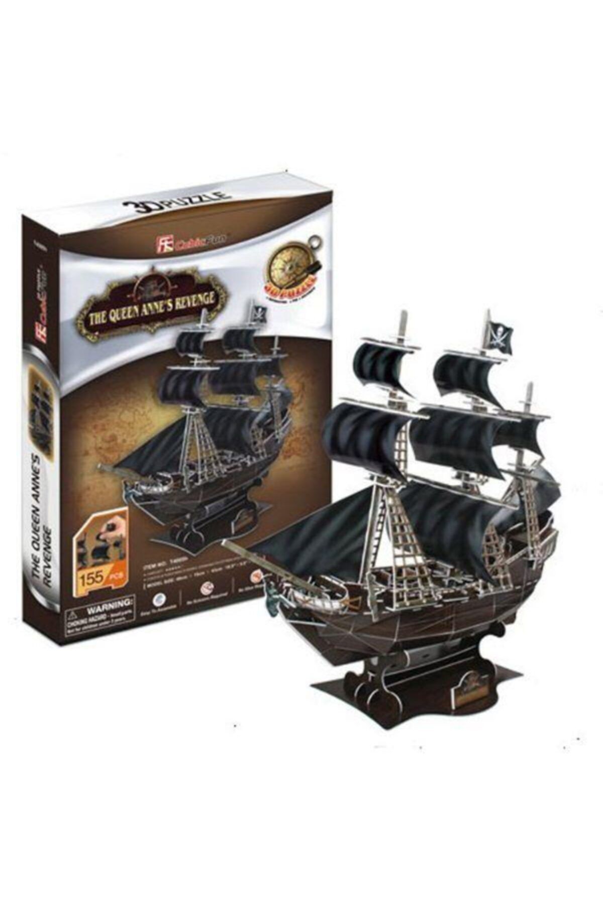 Cubic Fun Queen Anne's Revenge Gemisi