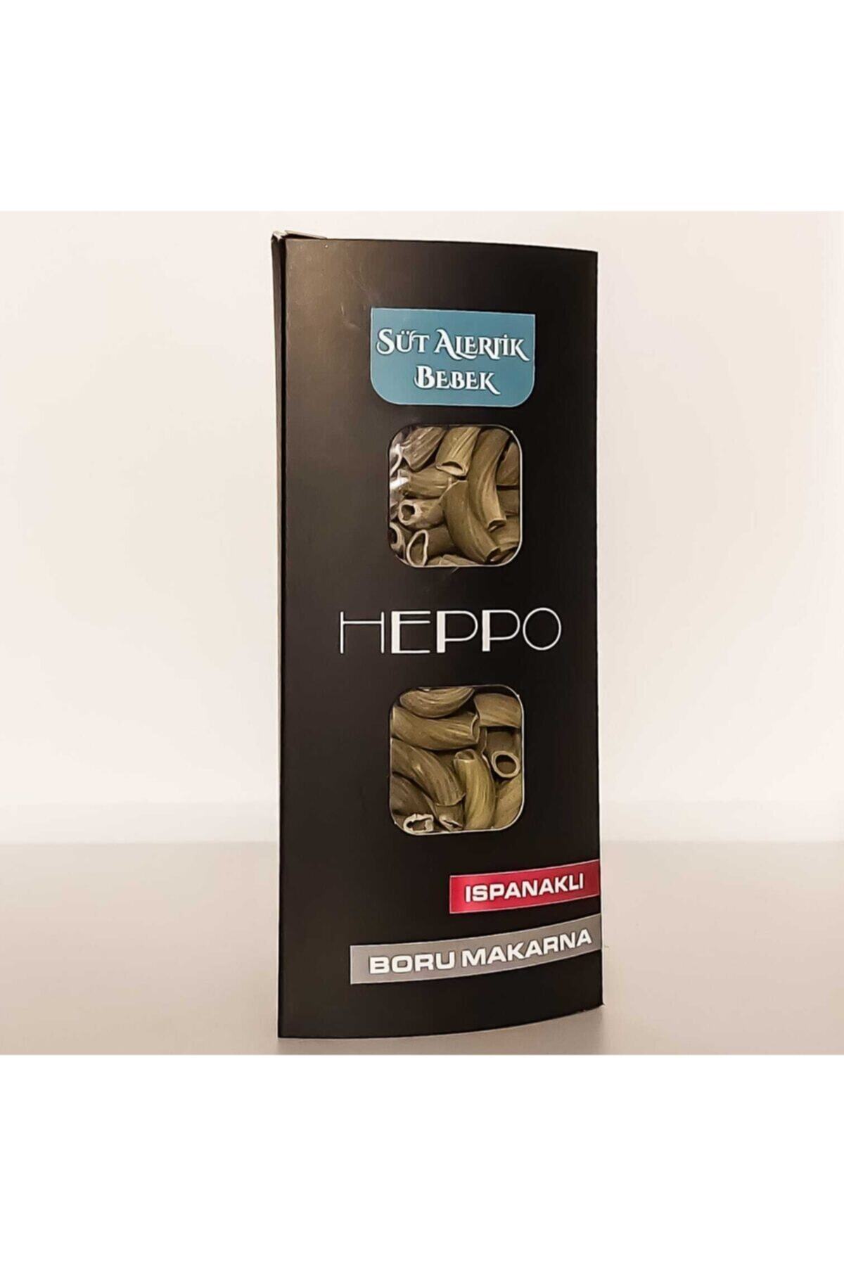 HEPPO Süt Alerjik Bebek Ispanaklı Boru Makarna 300 Gr.