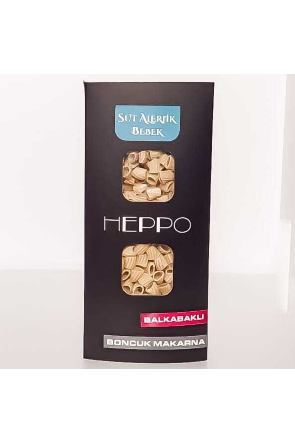 HEPPO Süt Alerjik Bebek Balkabaklı Boncuk Makarna 300 Gr.