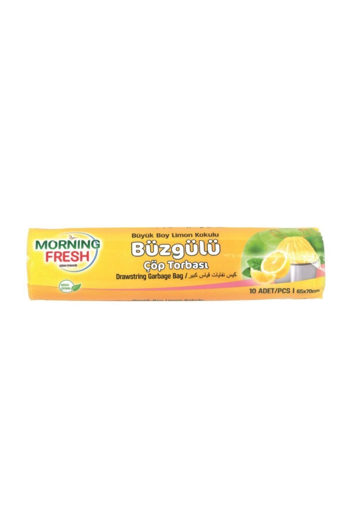Proson MORNİNG FRESH BÜZGÜLÜ ÇÖP TORBASI LİMON KOKULU*10 RULO