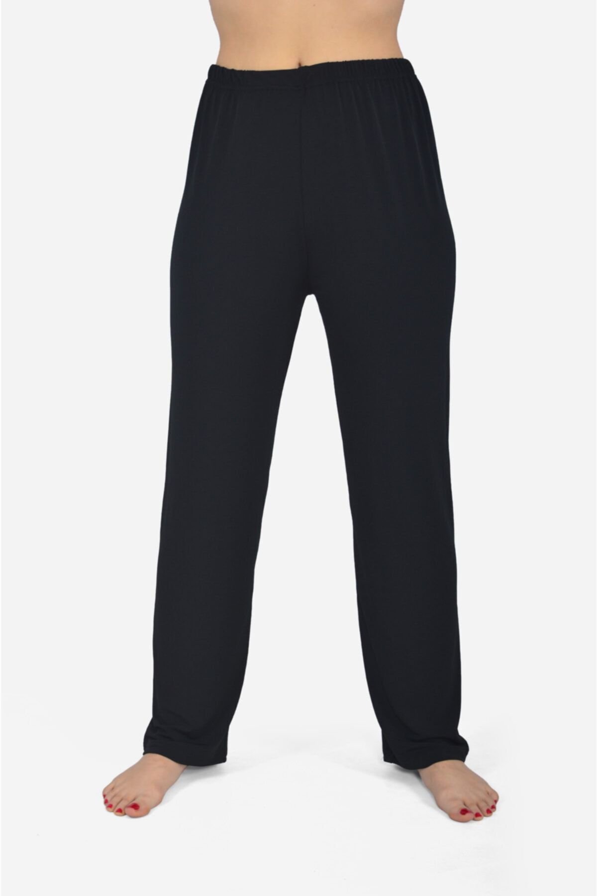 MAYSSTORE Kadın Siyah Pijama Altı