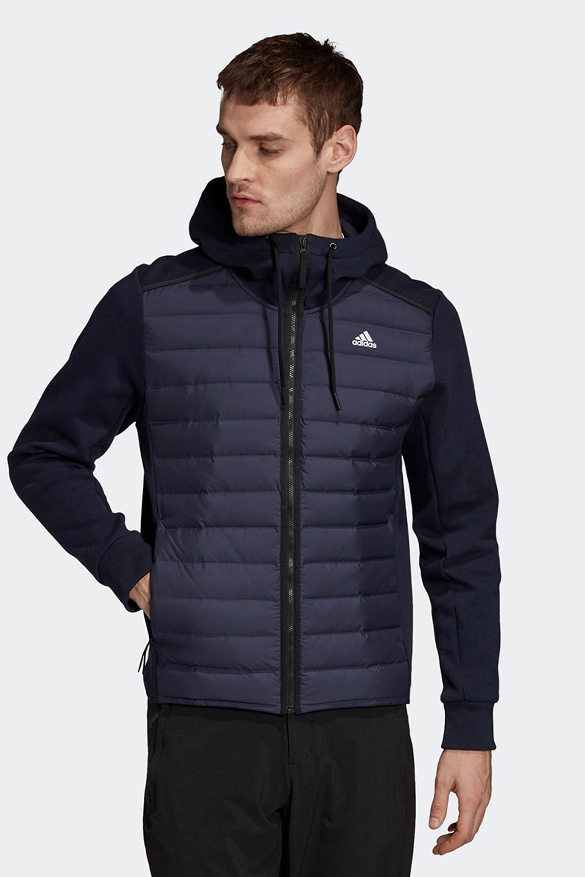 adidas Erkek Günlük Mont Varilite Hybrid Ge5825