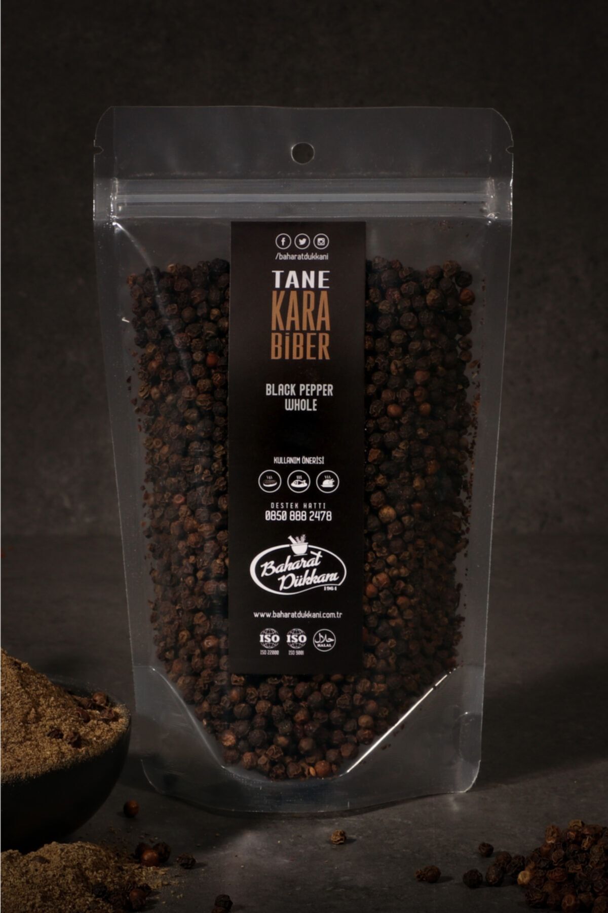 Baharat Dükkanı Karabiber (Tane) 60gr