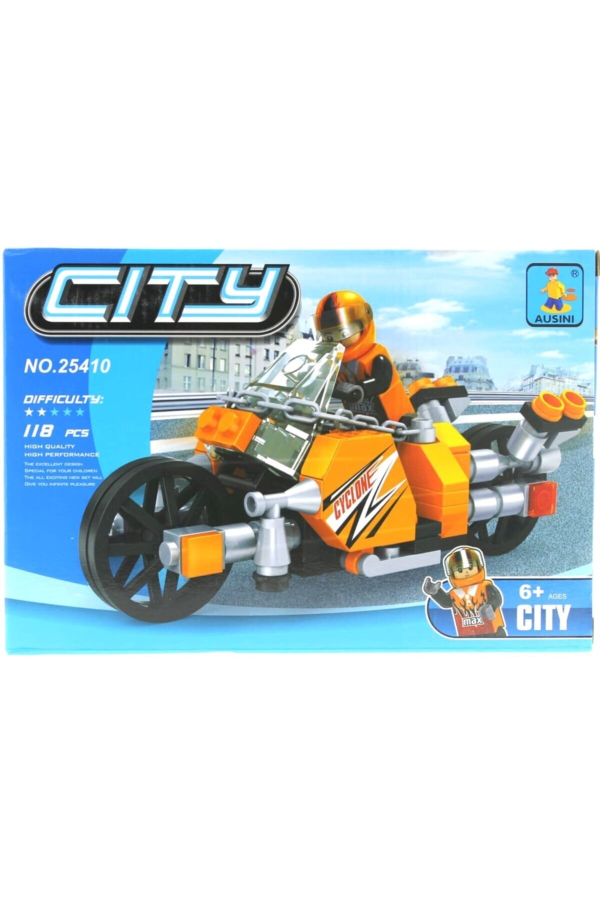 Ausini 118 Parça City Motor