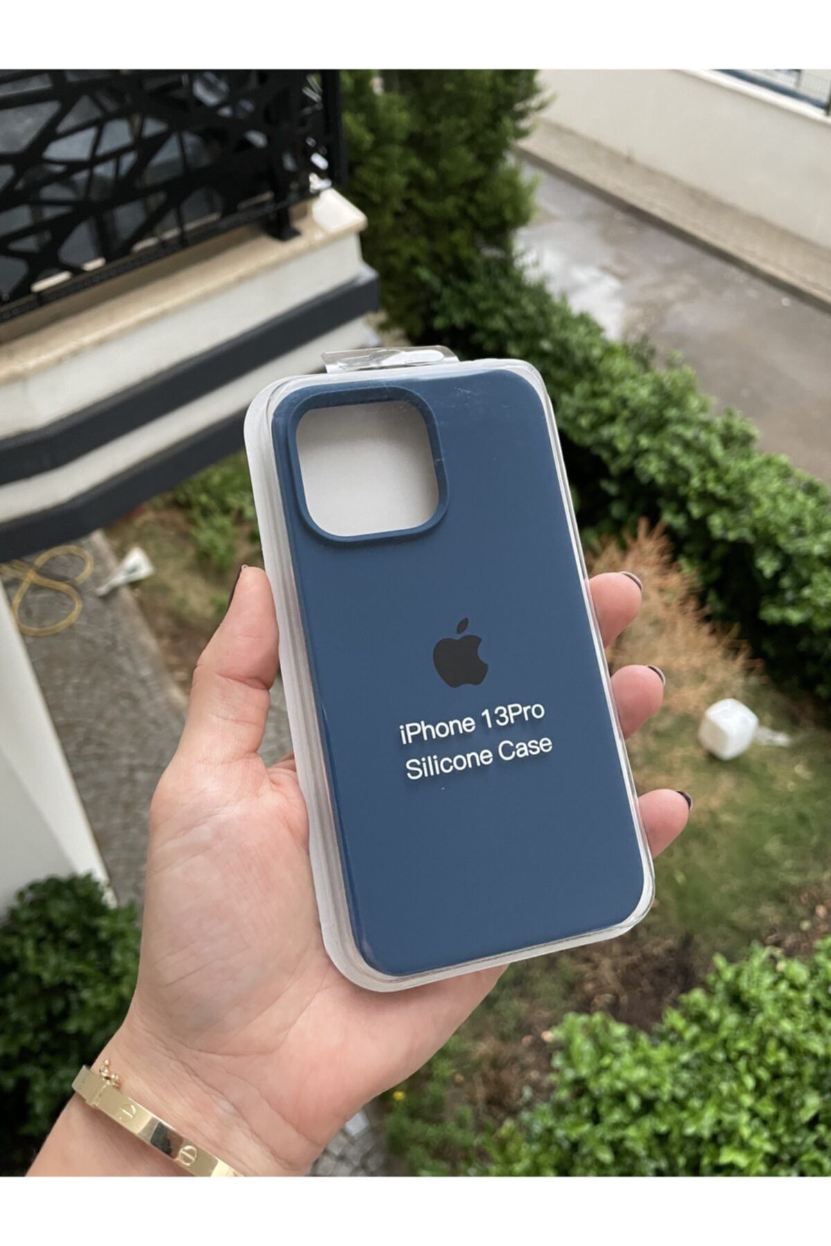 casehometr Iphone 13 Pro Mavi Lansman Silikon Kılıf Içi Mikrofiber Arka Kapak