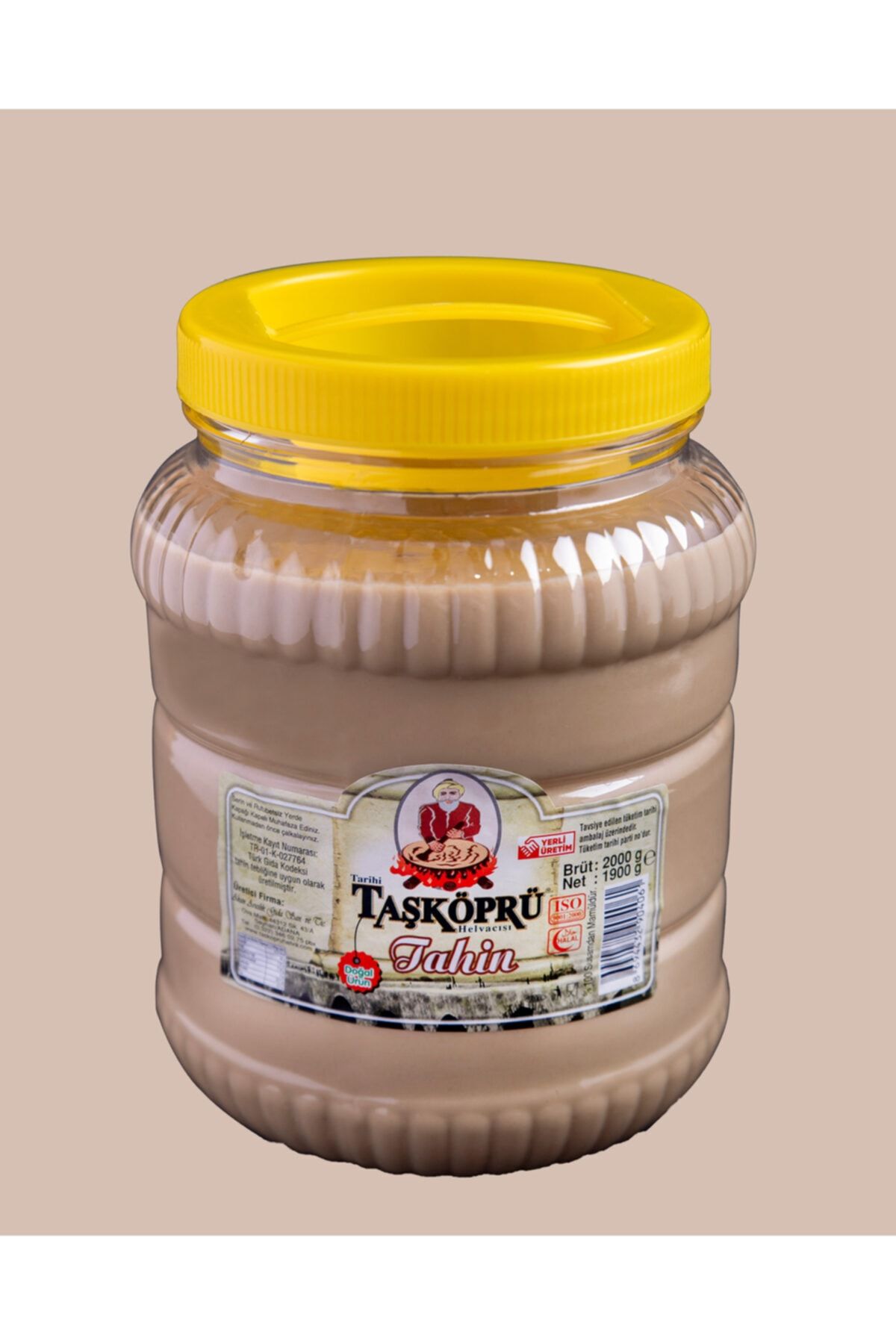 TARİHİ TAŞ KÖPRÜ HELVACISI 2000 Gr. Pet Tahin
