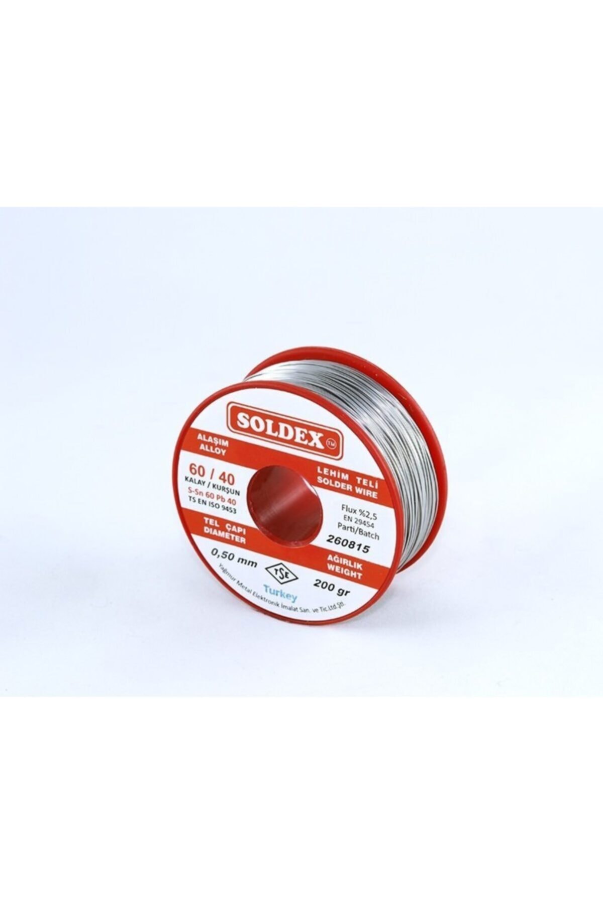Soldex Lehim Teli 200gr 0,50mm 60/40