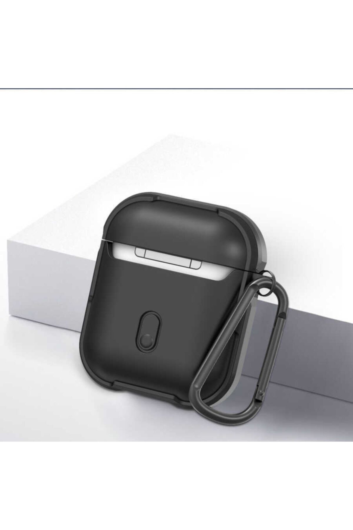 WIWU Defens Armor Airpods Kılıf Alüminyum/tpu Su-parmak Izine Karşı Wifi Destekli + Popsocket