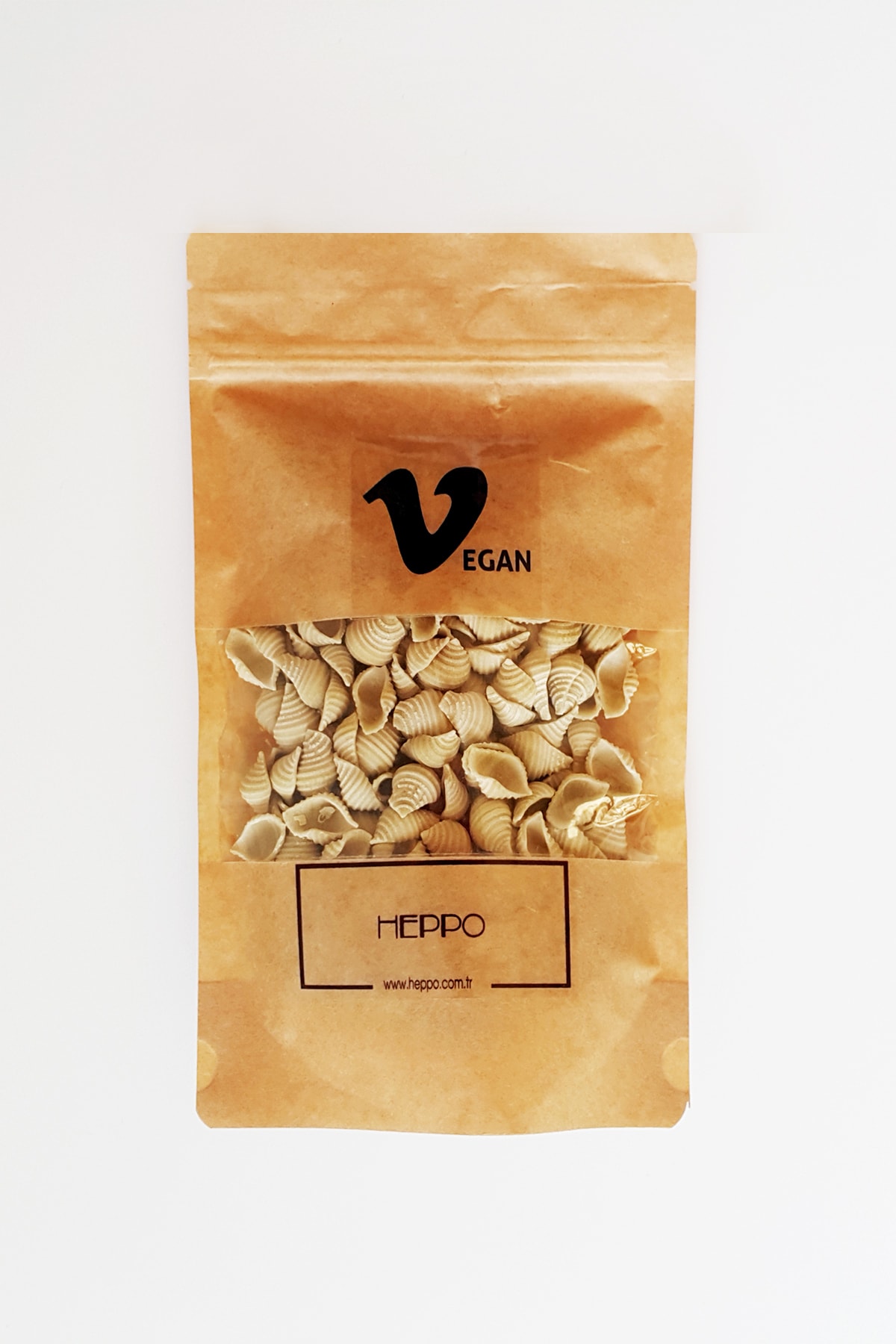 HEPPO Vegan Ispanaklı Midye Makarna 200 Gr