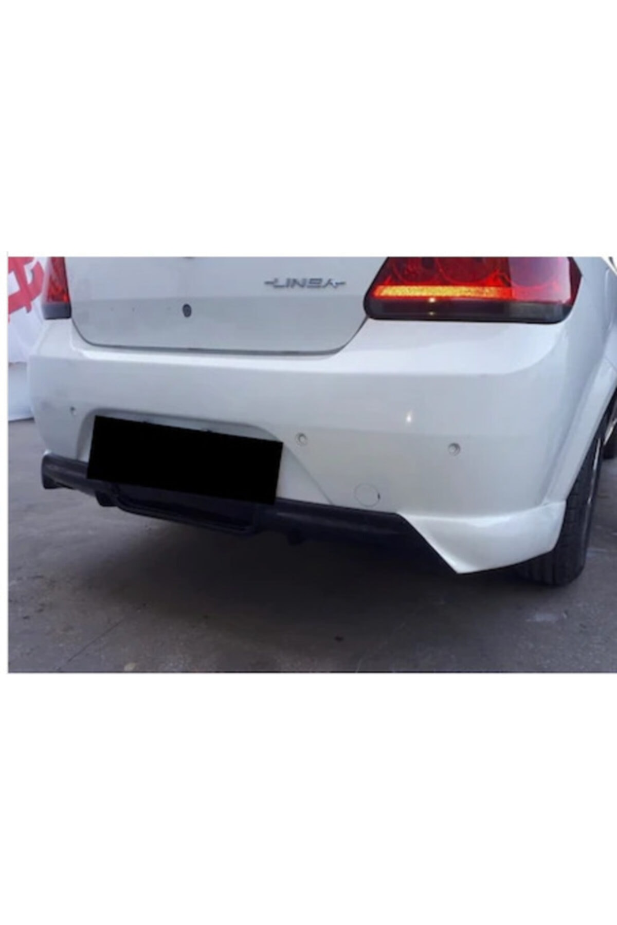 MK TUNİNG Fiat Linea Arka Tampon Eki Astarlı