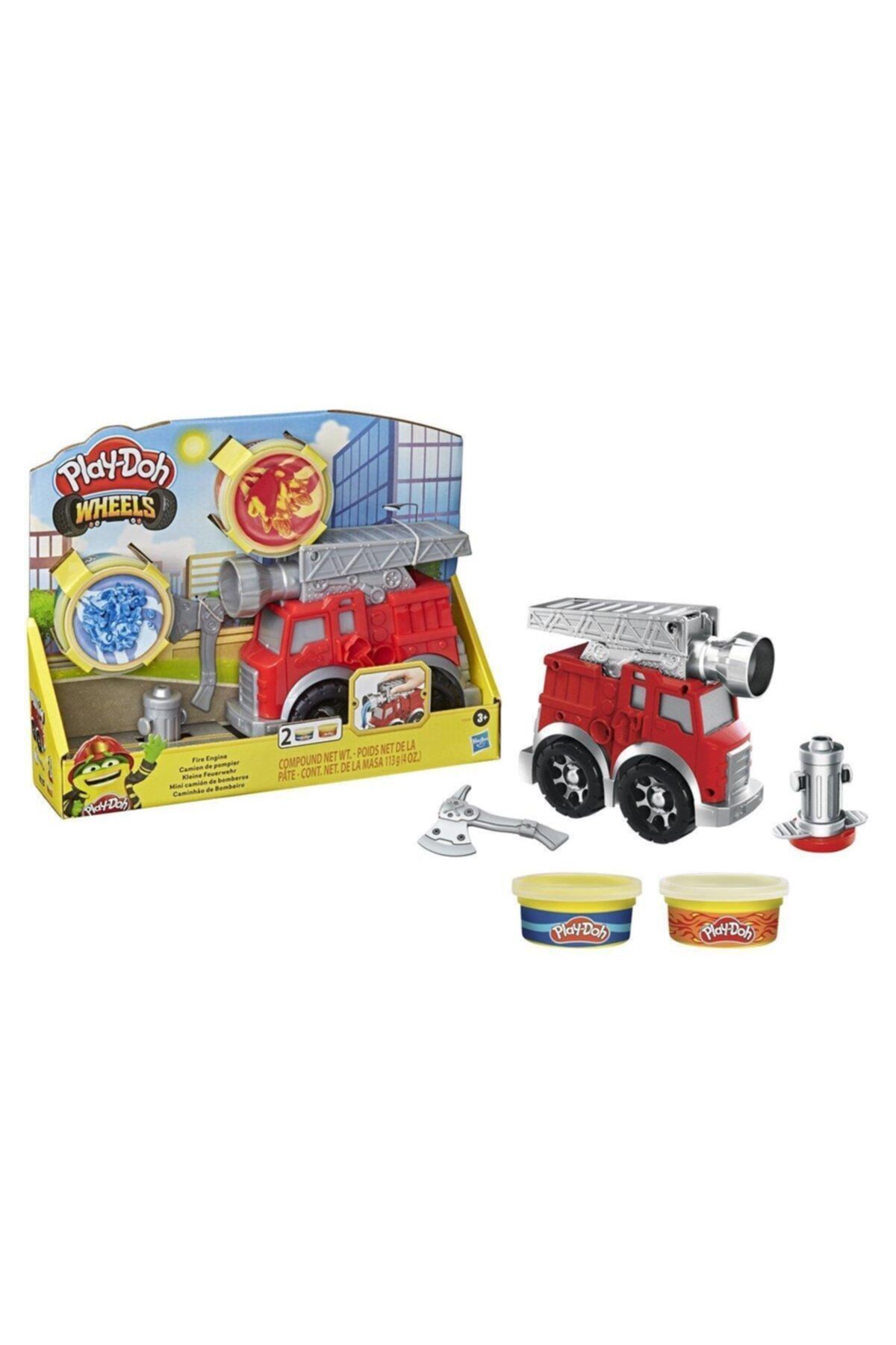 ASMEYAL Marka F0649 Play-doh Çalışkan Itfaiye Arabası / +3 Yaş